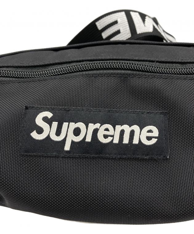 中古・古着通販】Supreme (シュプリーム) ウエストバッグ ブラック