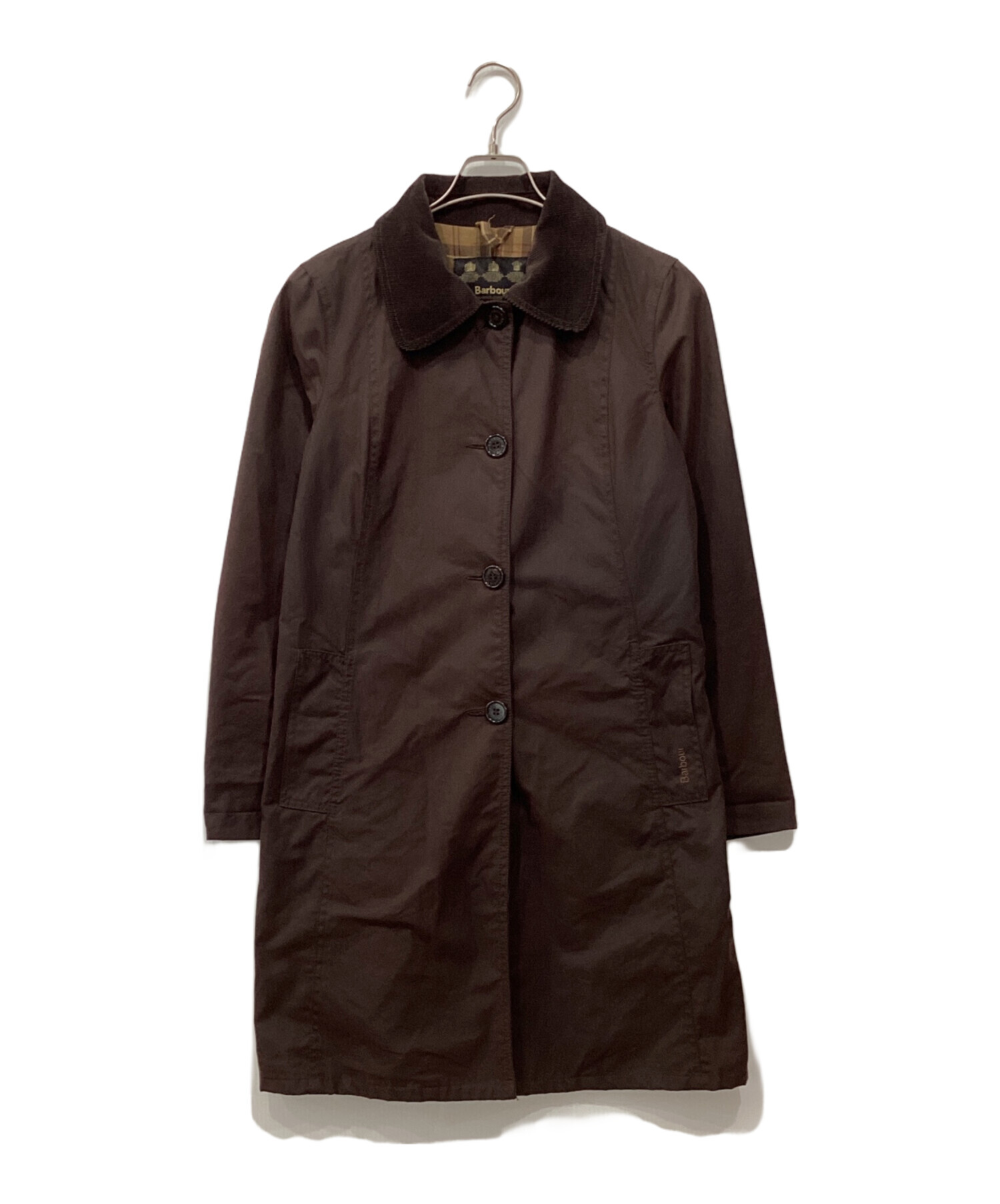 中古・古着通販】Barbour (バブアー) オイルドコート ブラウン サイズ 