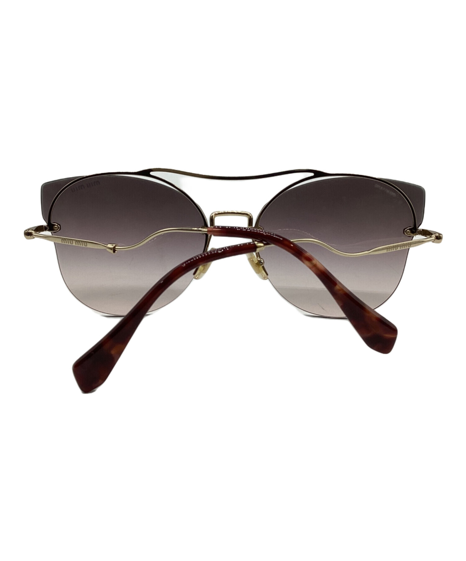 中古・古着通販】MIU MIU (ミュウミュウ) キャットアイサングラス