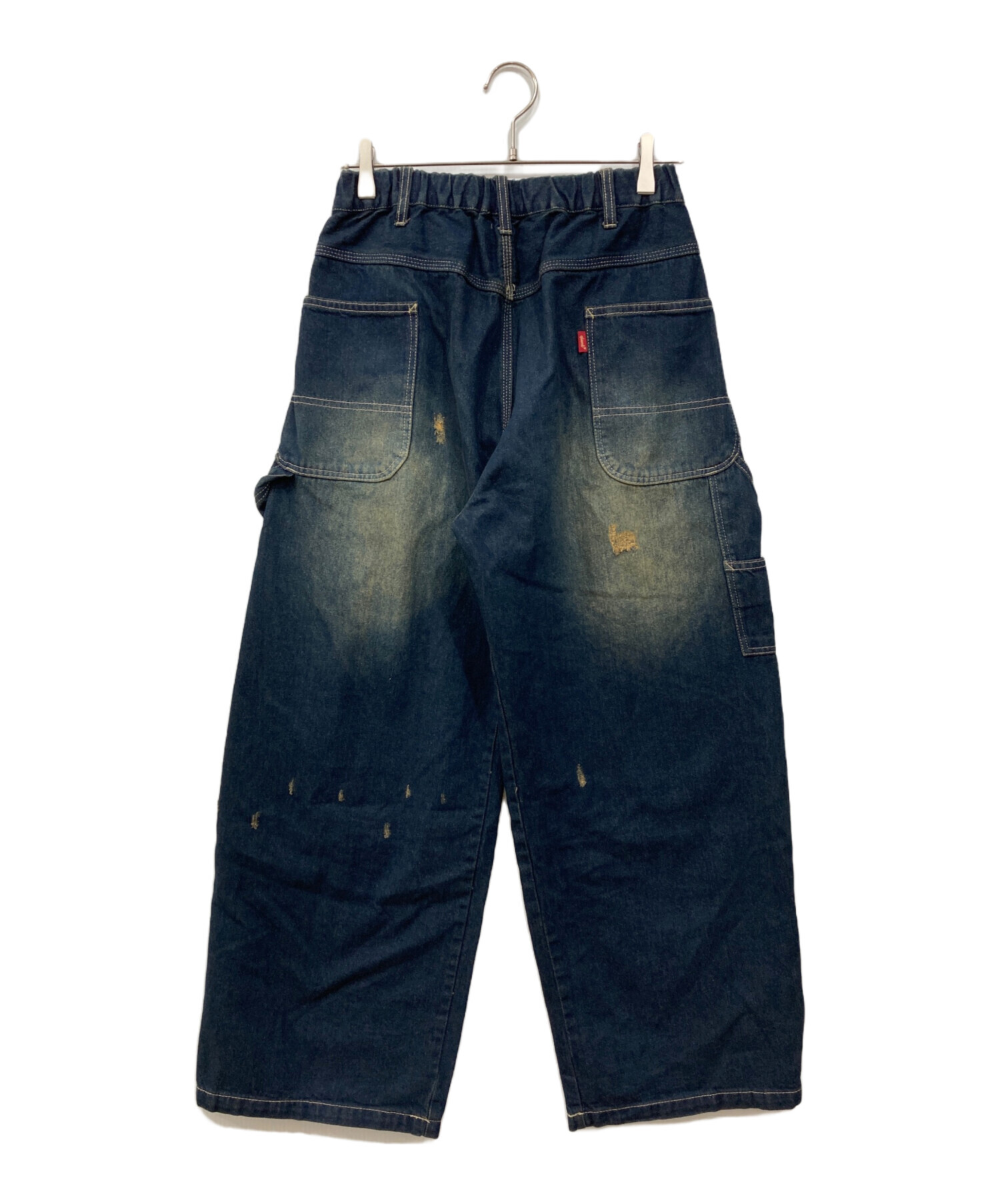 中古・古着通販】glamb (グラム) レッドダートワークデニム インディゴ 