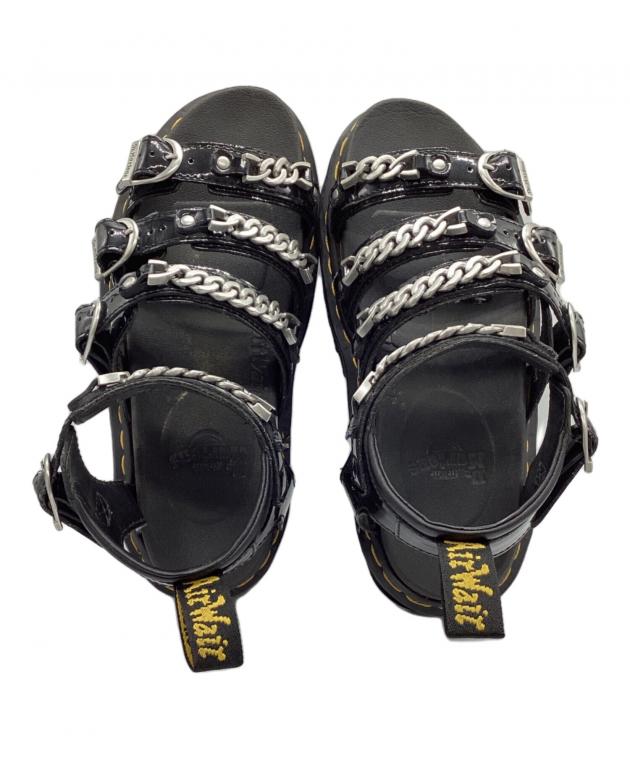 週末値下☆ドクターマーチン☆ソレルブラック 厚底サンダル美品 中古・古着通販】Dr.Martens (ドクターマーチン) 厚底サンダル