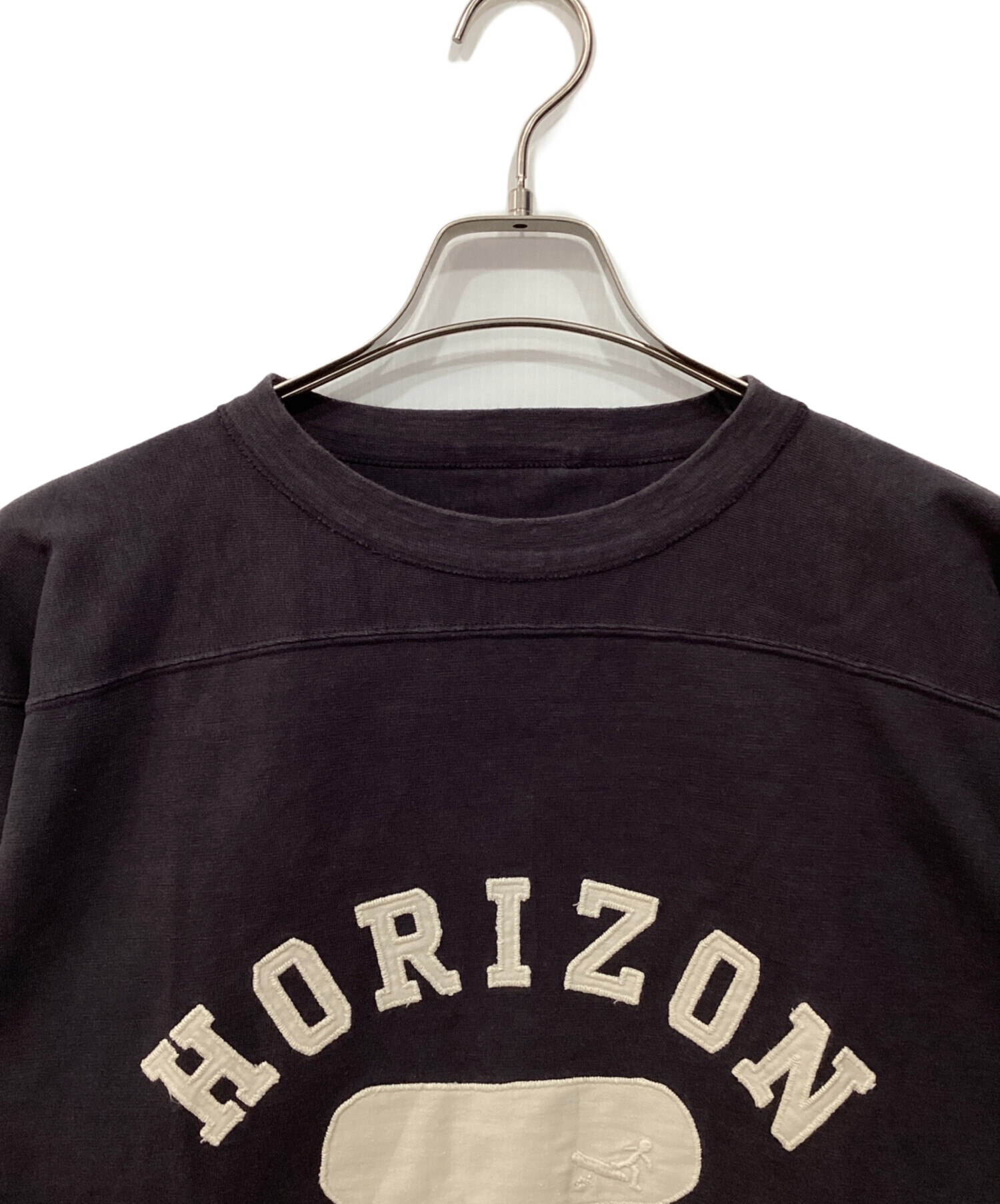 中古・古着通販】45rpm (45アールピーエム) でこぼこ天竺の908水平線T