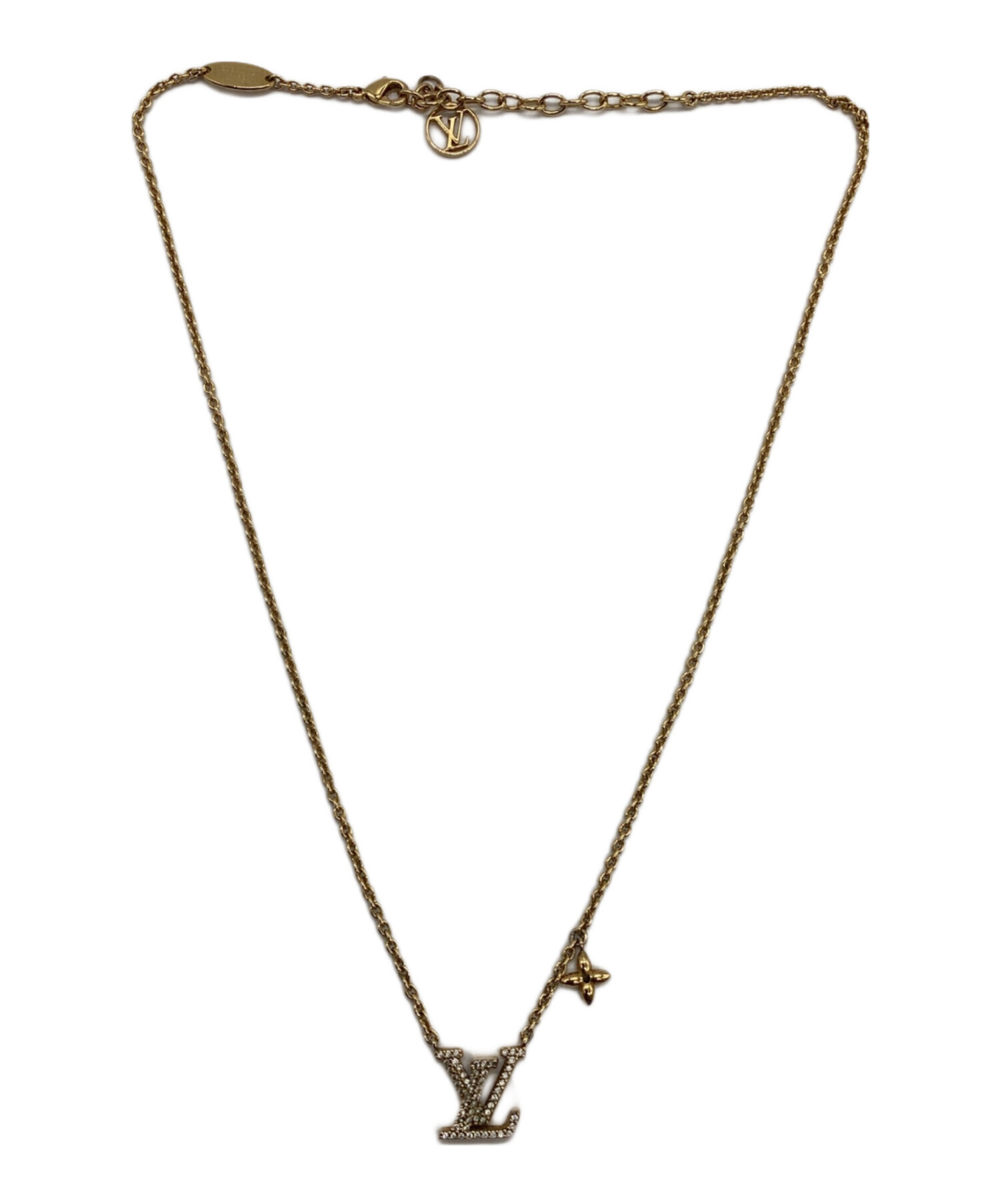 中古・古着通販】LOUIS VUITTON (ルイ ヴィトン) ネックレス・LV アイ