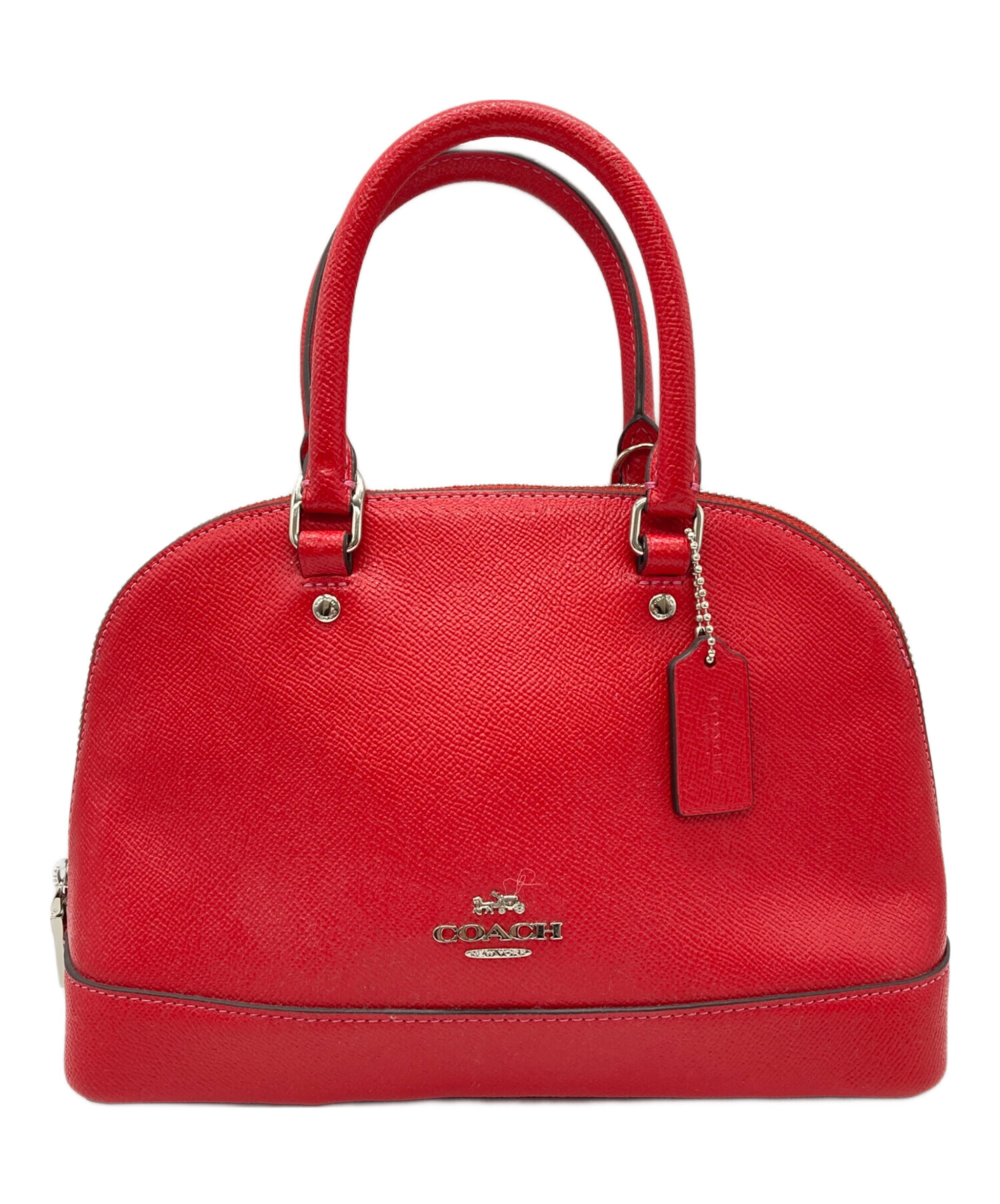 未使用　コーチ/COACH 2wayバッグ　US製赤色 中古・古着通販】COACH (コーチ) 2WAYバッグ レッド｜ブランド・古着