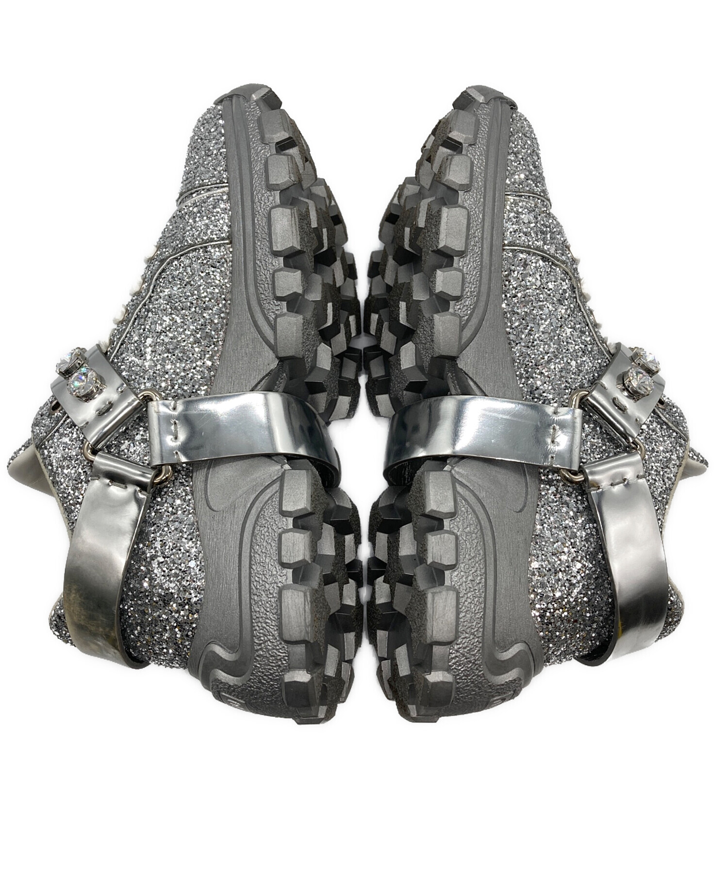 中古・古着通販】MIU MIU (ミュウミュウ) ラメグリッター ビジュー