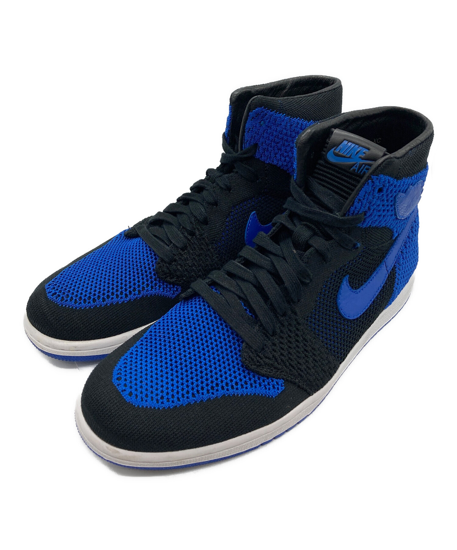 中古・古着通販】NIKE (ナイキ) ハイカットスニーカー ブルー×ブラック