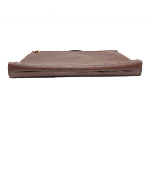 中古・古着通販】BALLY (バリー) レザーブリーフケース ブラウン 