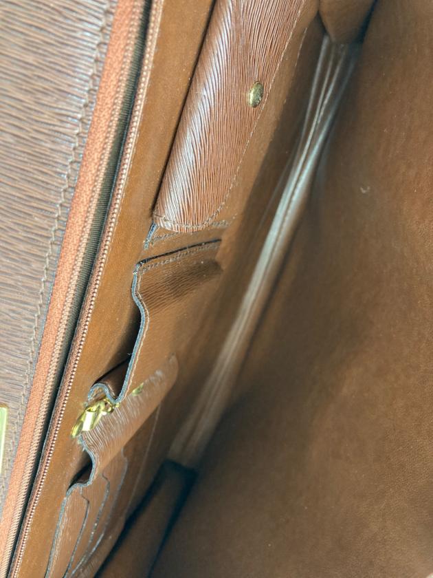 中古・古着通販】BALLY (バリー) レザーブリーフケース ブラウン
