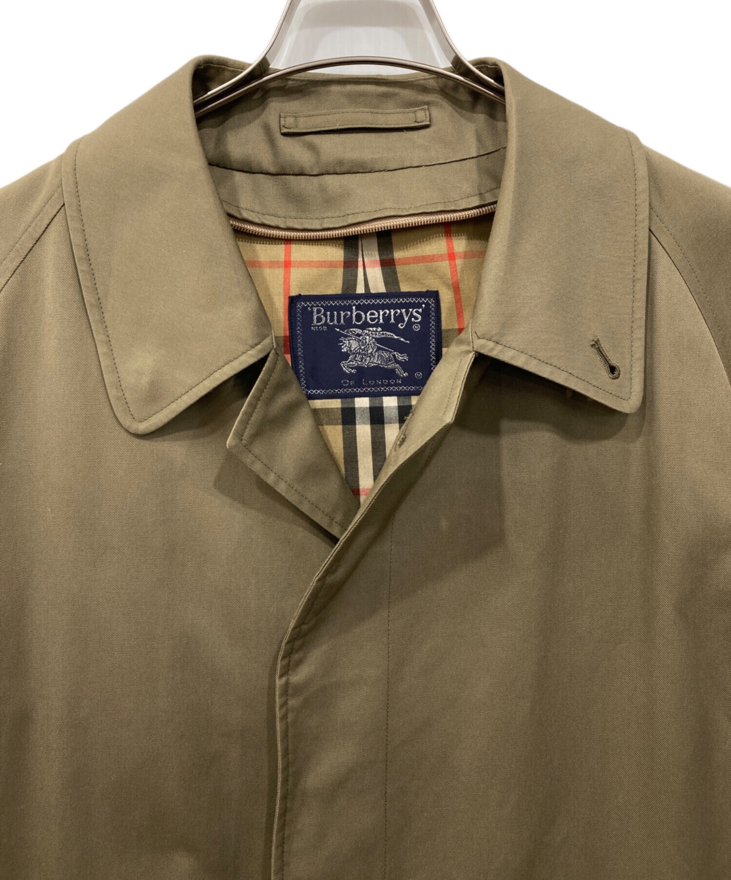 中古・古着通販】Burberry's (バーバリー) ノバチェックステンカラー