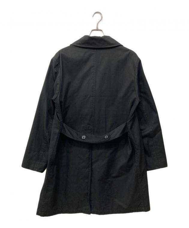 MACKINTOSH ステンカラーコート 42 ブラック 中古・古着通販】MACKINTOSH (マッキントッシュ) ステンカラーコート