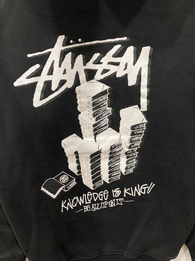 中古・古着通販】stussy (ステューシー) ジップパーカー ブラック