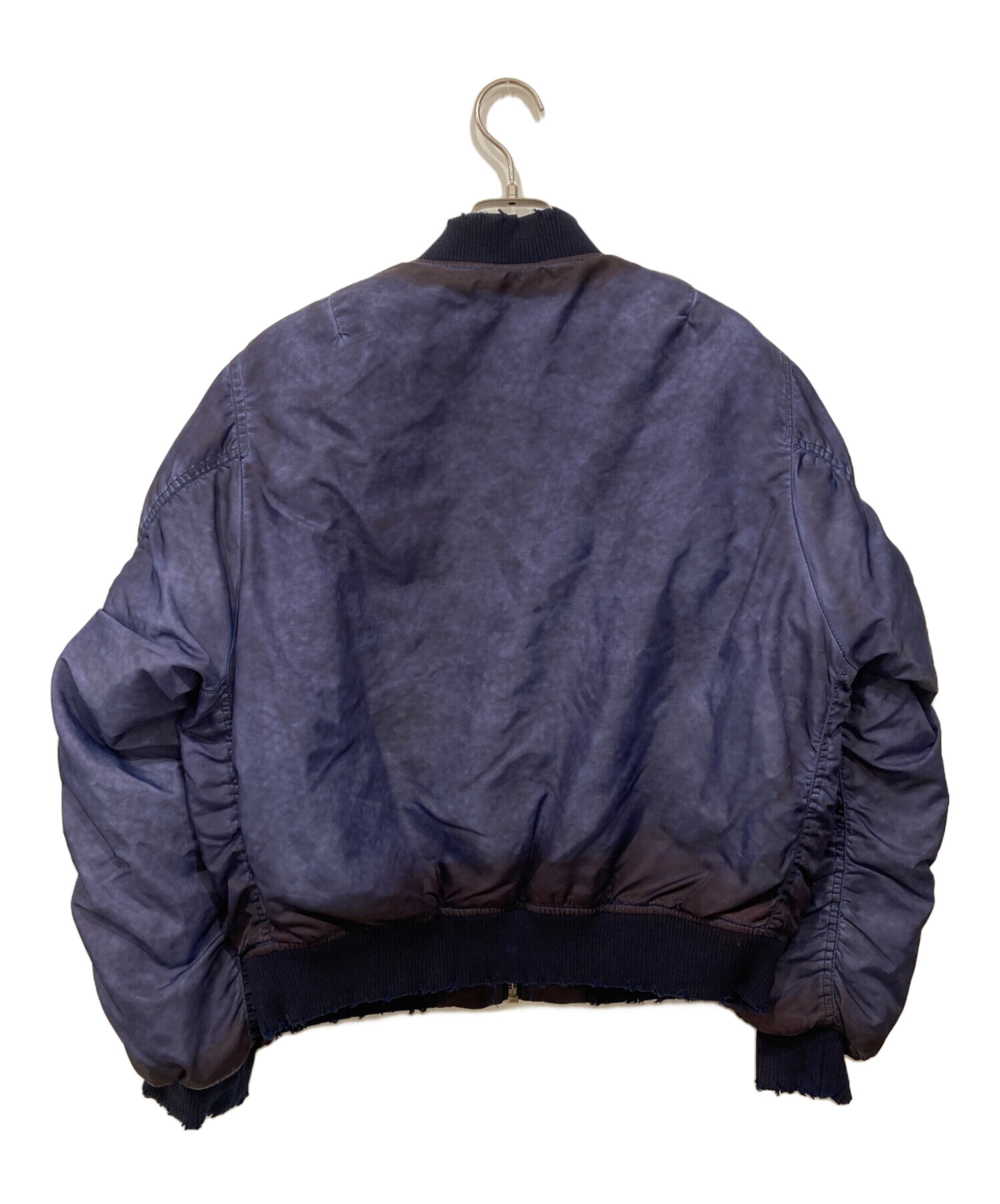 ジャケット・アウター BELVET ma1 中古・古着通販】BELVET (ベルベット) MA-1ジャケット パープル サイズ