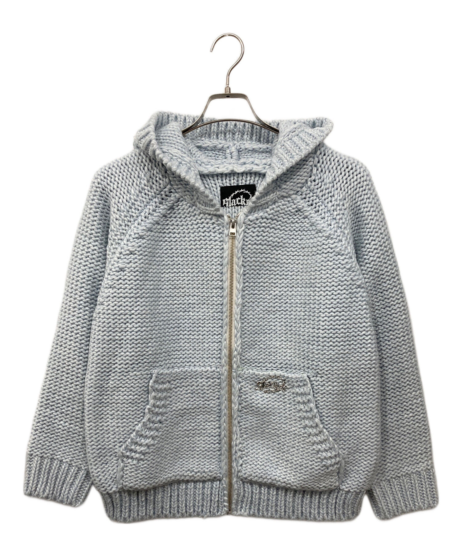 中古・古着通販】slacker (スラッカー) ヘビーニットジップフーディー