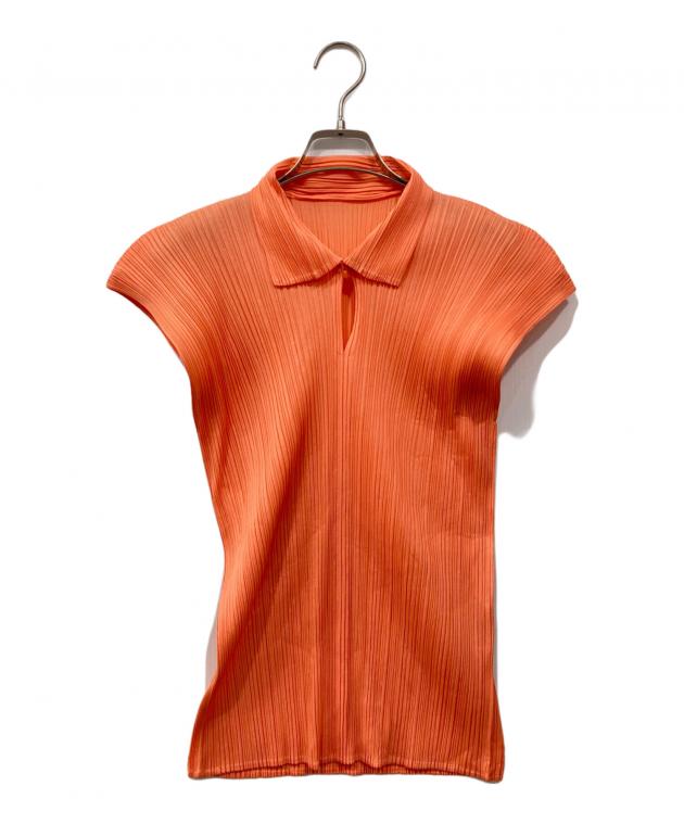 中古・古着通販】ISSEY MIYAKE (イッセイミヤケ) ノースリーブプリーツ