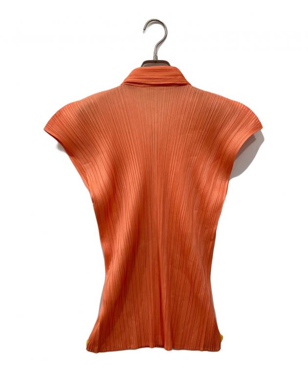中古・古着通販】ISSEY MIYAKE (イッセイミヤケ) ノースリーブプリーツ