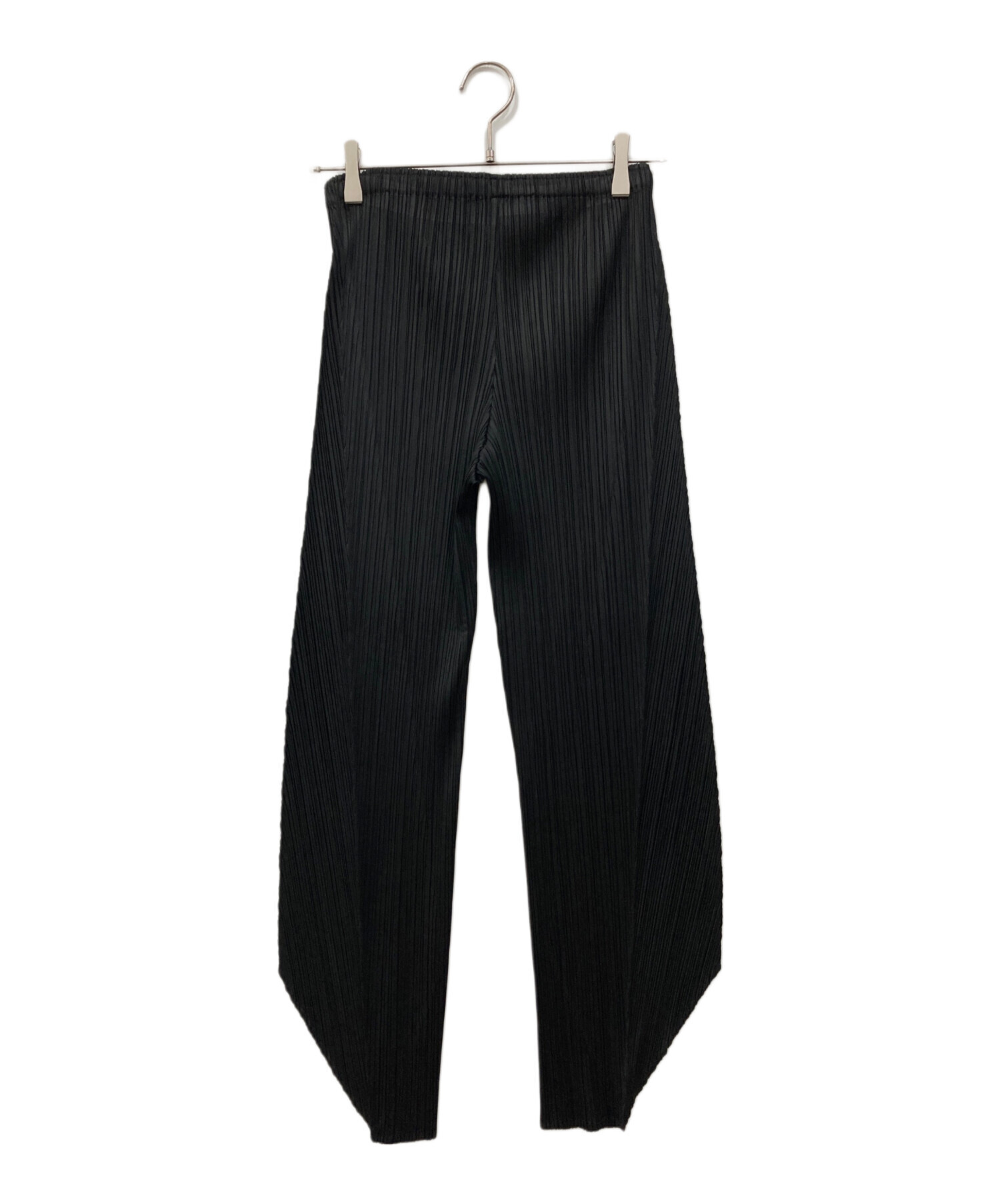 美品　PLEATS PLEASE　変形パンツ PLEATS PLEASE（プリーツ プリーズ） 良品 イッセイミヤケ 変則