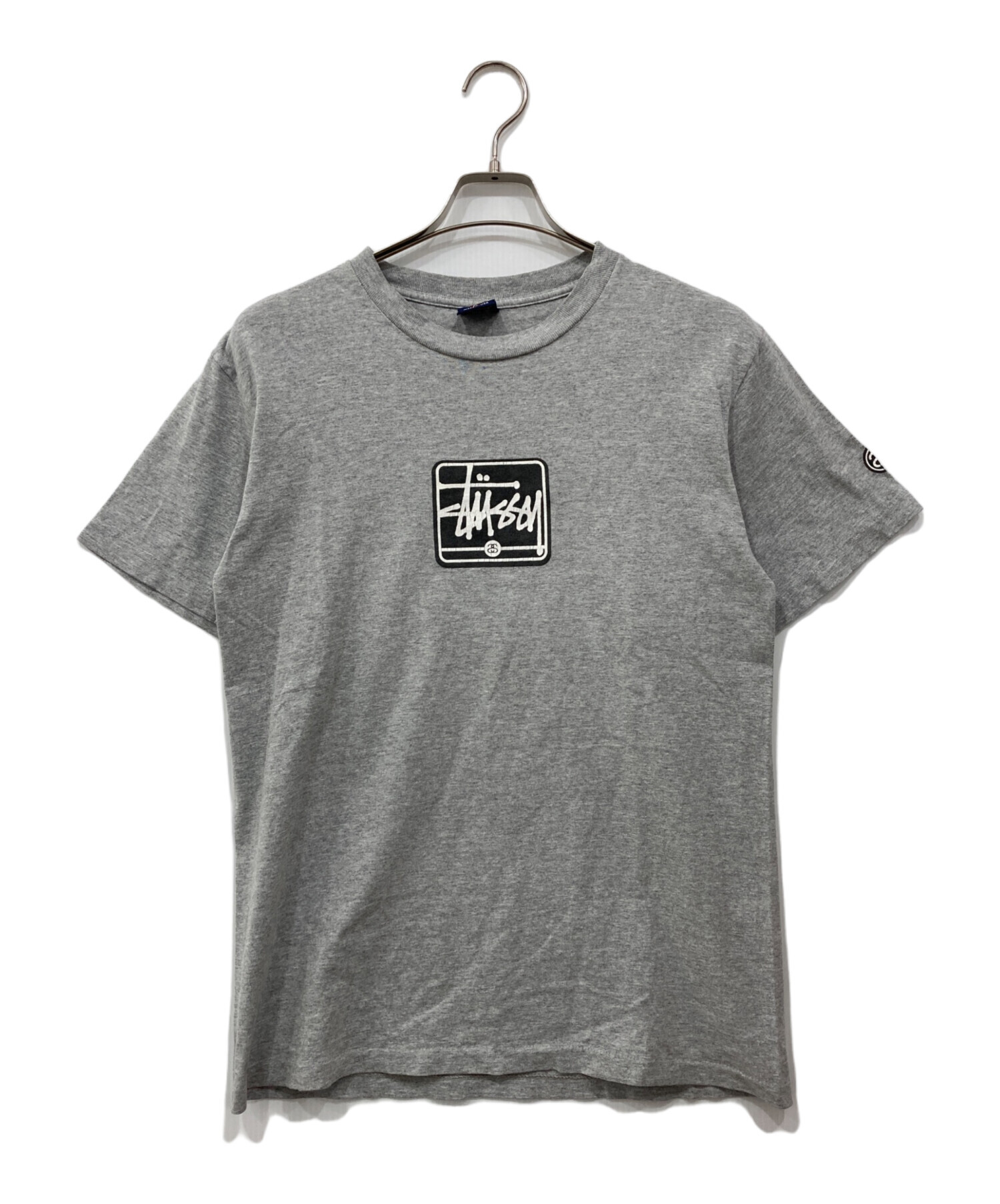 中古・古着通販】stussy (ステューシー) 90's プリントTシャツ グレー