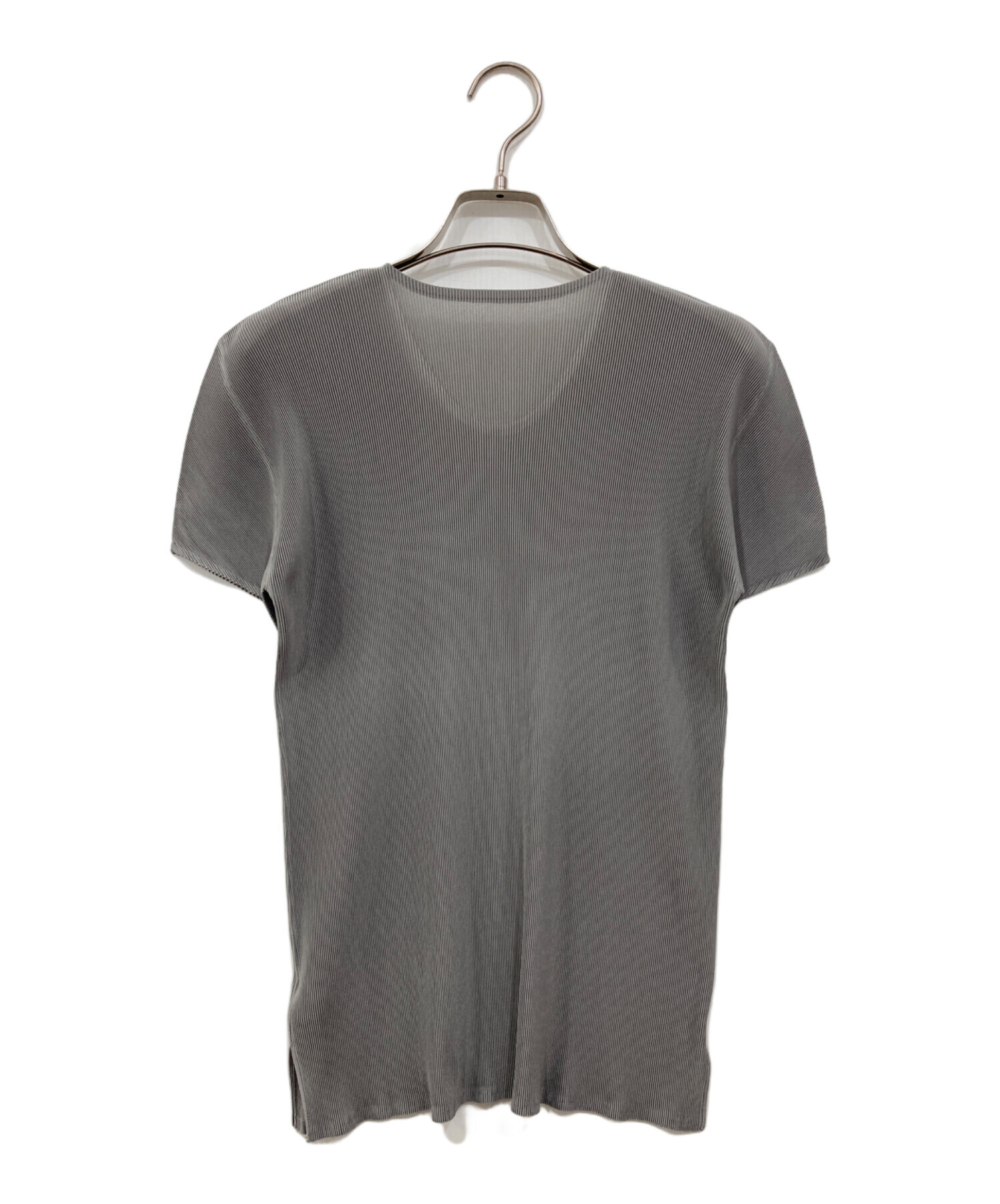 Pleats Please プリーツプリーズ　ライトグレー　タンクトップ Pleats Please Issey Miyake プリーツ タンクトップ | グレー