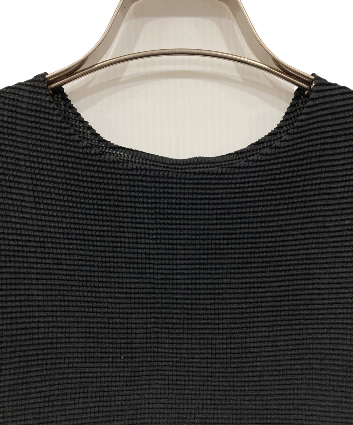 中古・古着通販】(T.)ISSEY MIYAKE (イッセイミヤケ) 半袖プリーツ