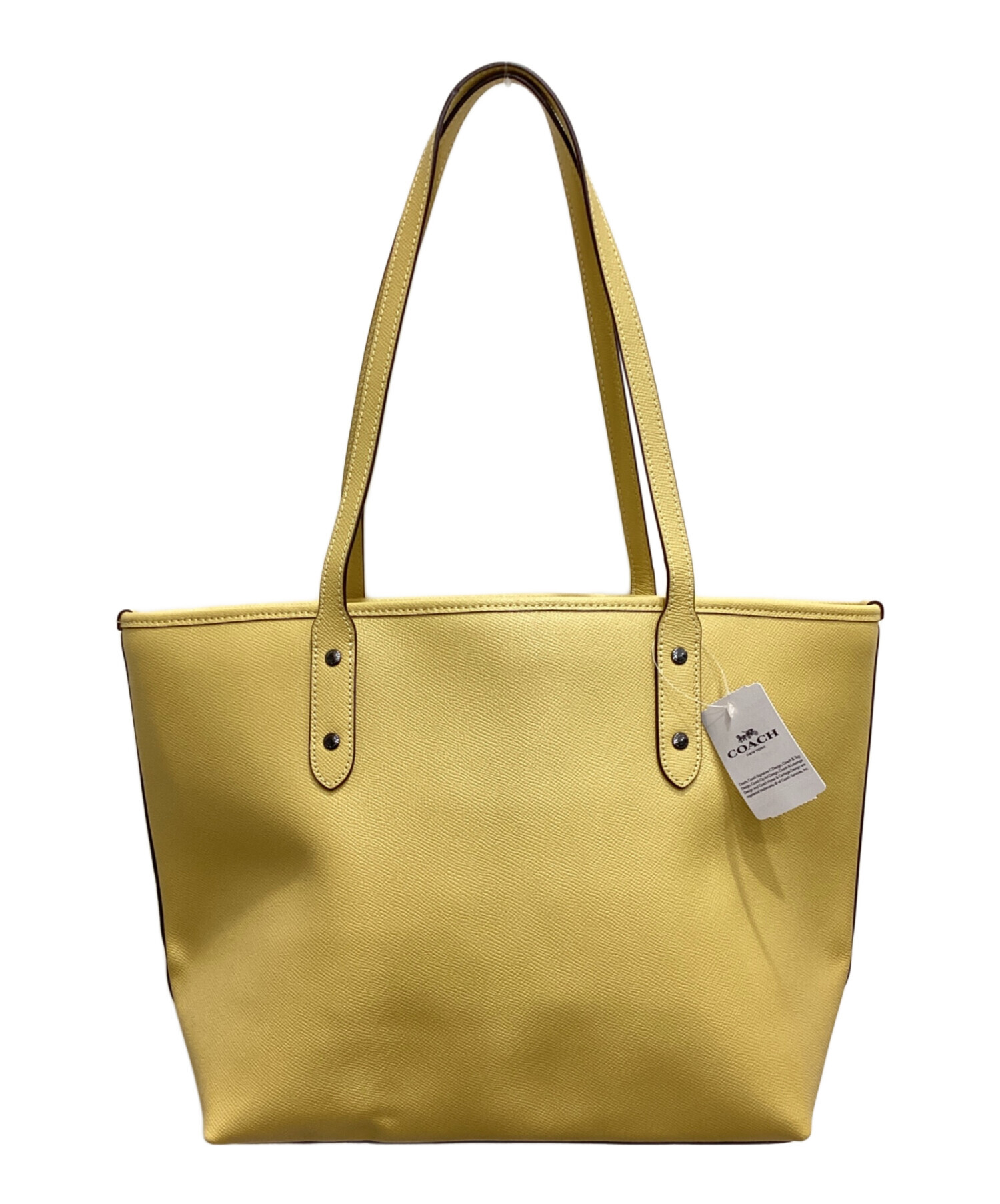 COACH トートバッグ ブラック/イエロー Coach Dylan Tote Bag | Brixton Baker