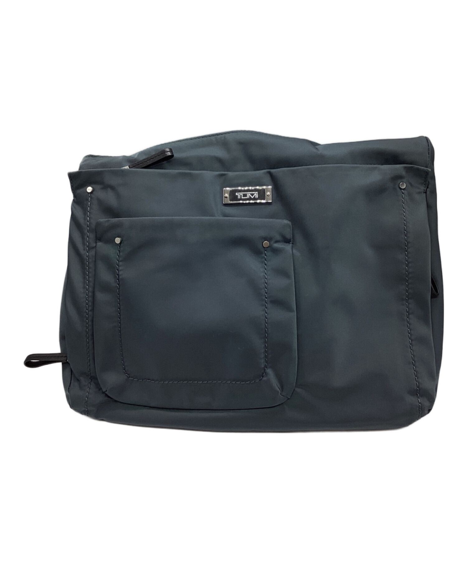【未使用に近い】TUMI ショルダーバッグ 中古・古着通販】TUMI (トゥミ) ナイロンショルダーバッグ グレー