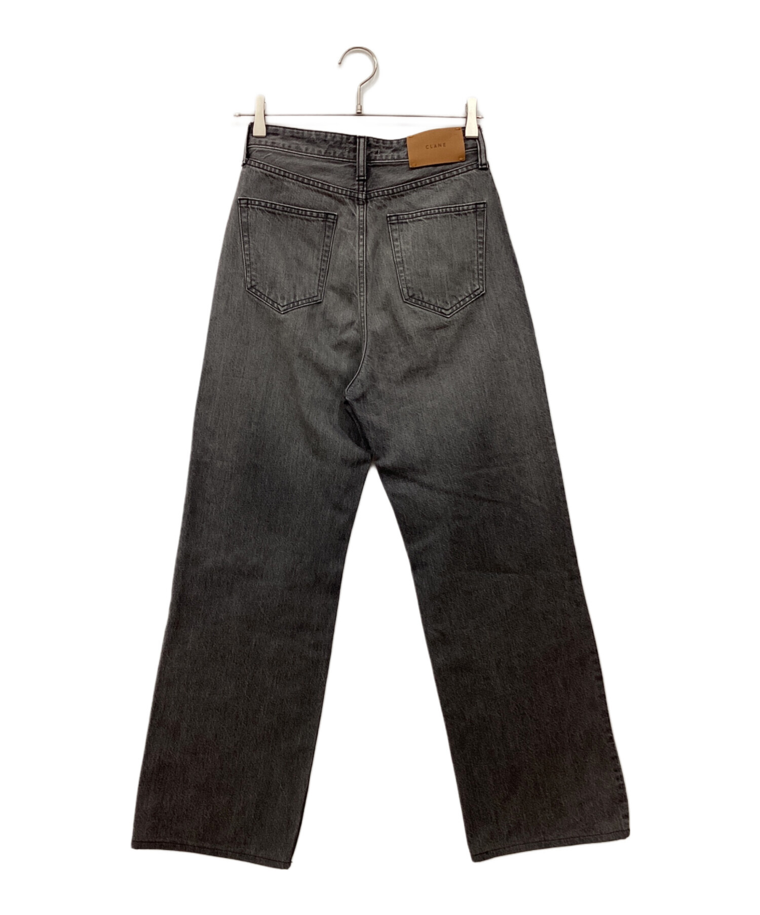 中古・古着通販】CLANE (クラネ) セカンドデニムパンツ ブラック