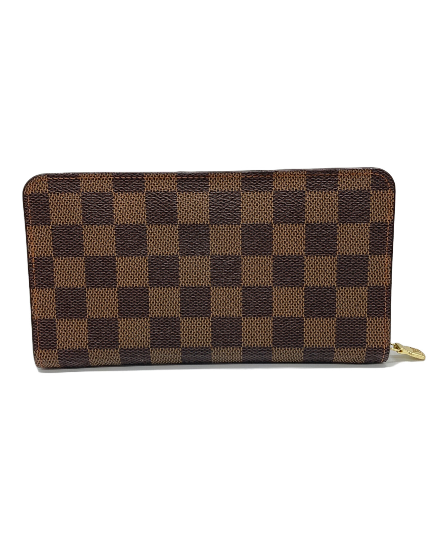 LOUIS VUITTON ダークブラウン 長財布 中古・古着通販】LOUIS VUITTON (ルイ ヴィトン) 長財布 ブラウン