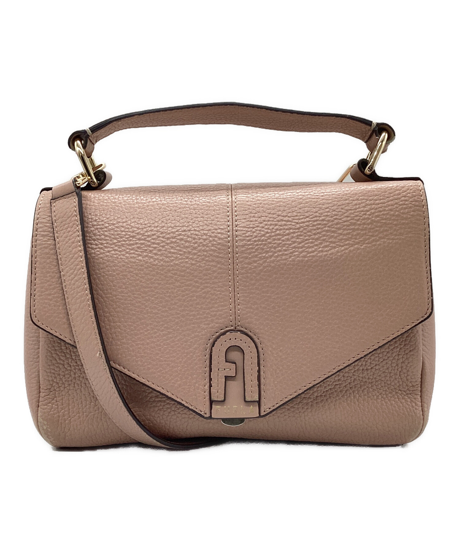 フルラ ダフネS トップハンドル 2WAY レザー ショルダーバッグ FURLA