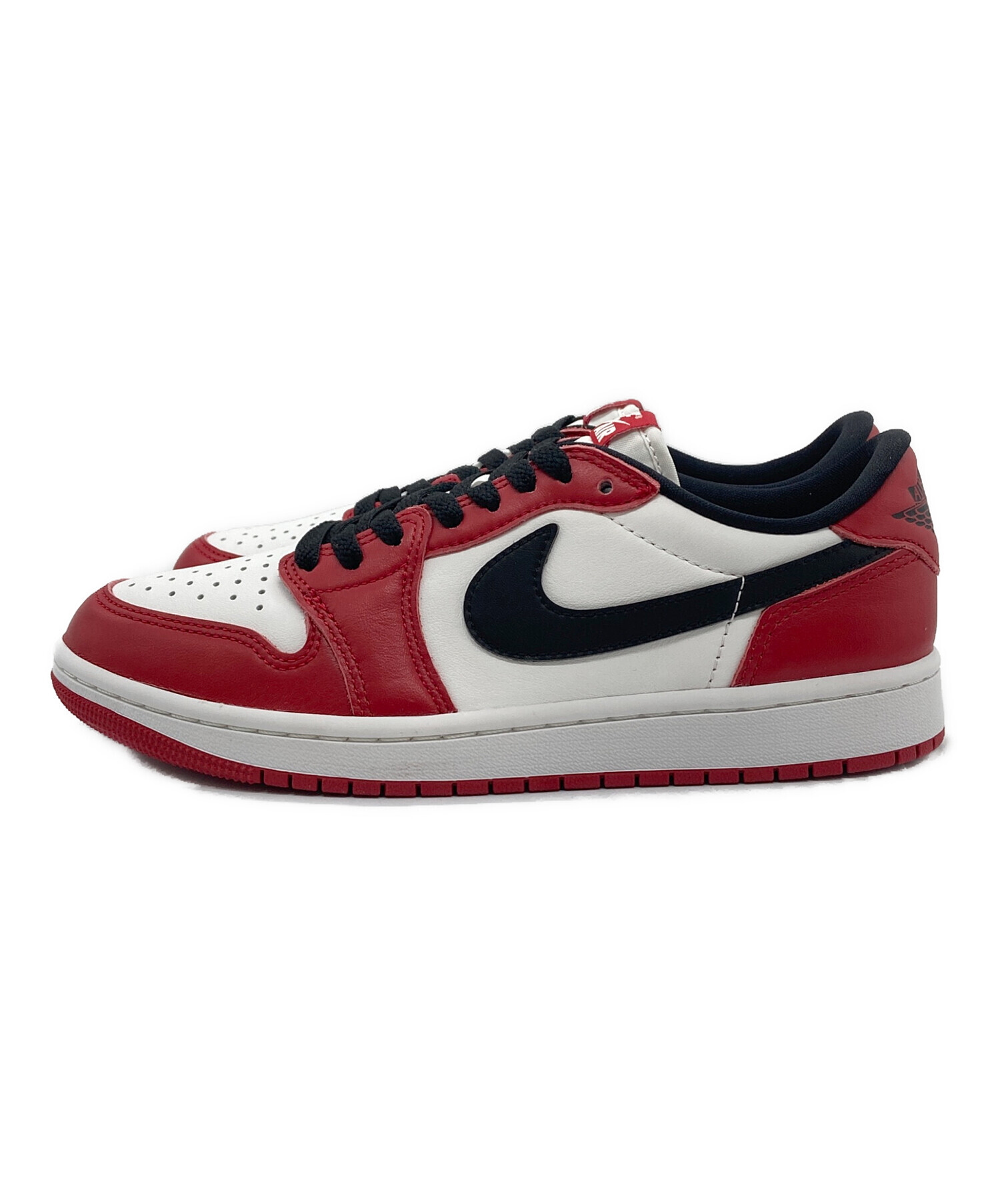 中古・古着通販】NIKE (ナイキ) ローカットスニーカー ブラック×レッド 