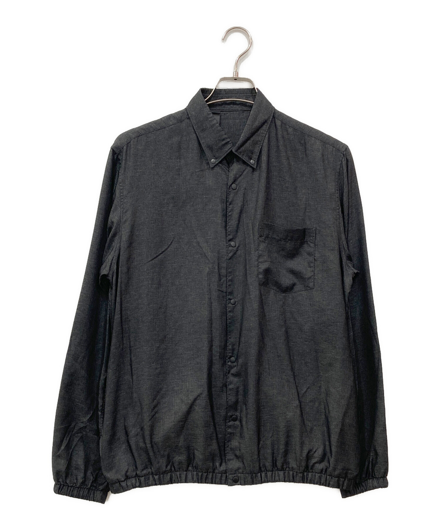 中古・古着通販】N.HOOLYWOOD (エヌ ハリウッド) コーチシャツ グレー