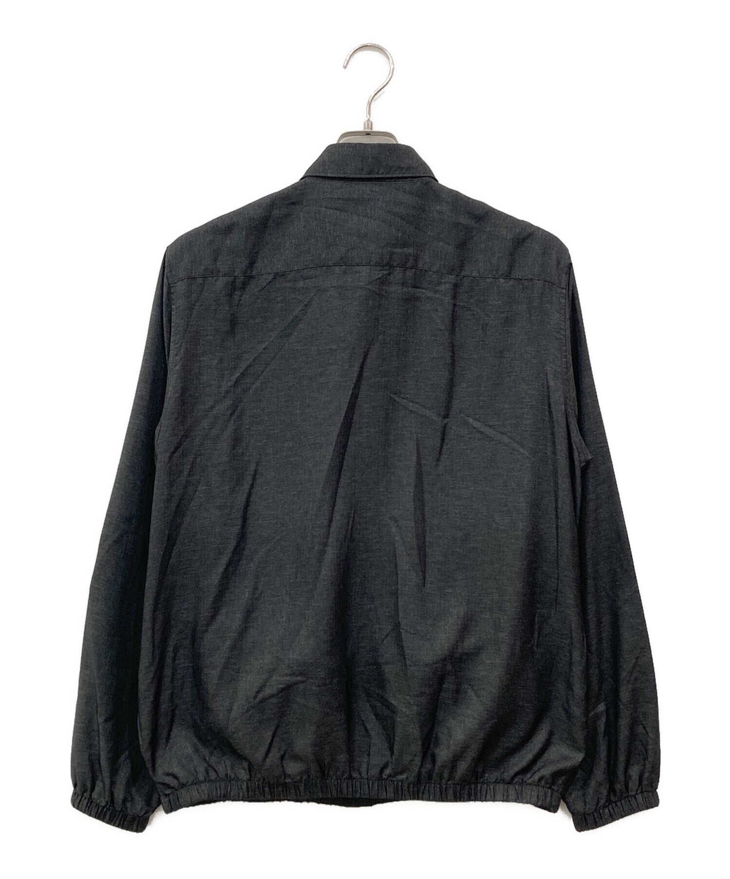 中古・古着通販】N.HOOLYWOOD (エヌ ハリウッド) コーチシャツ グレー