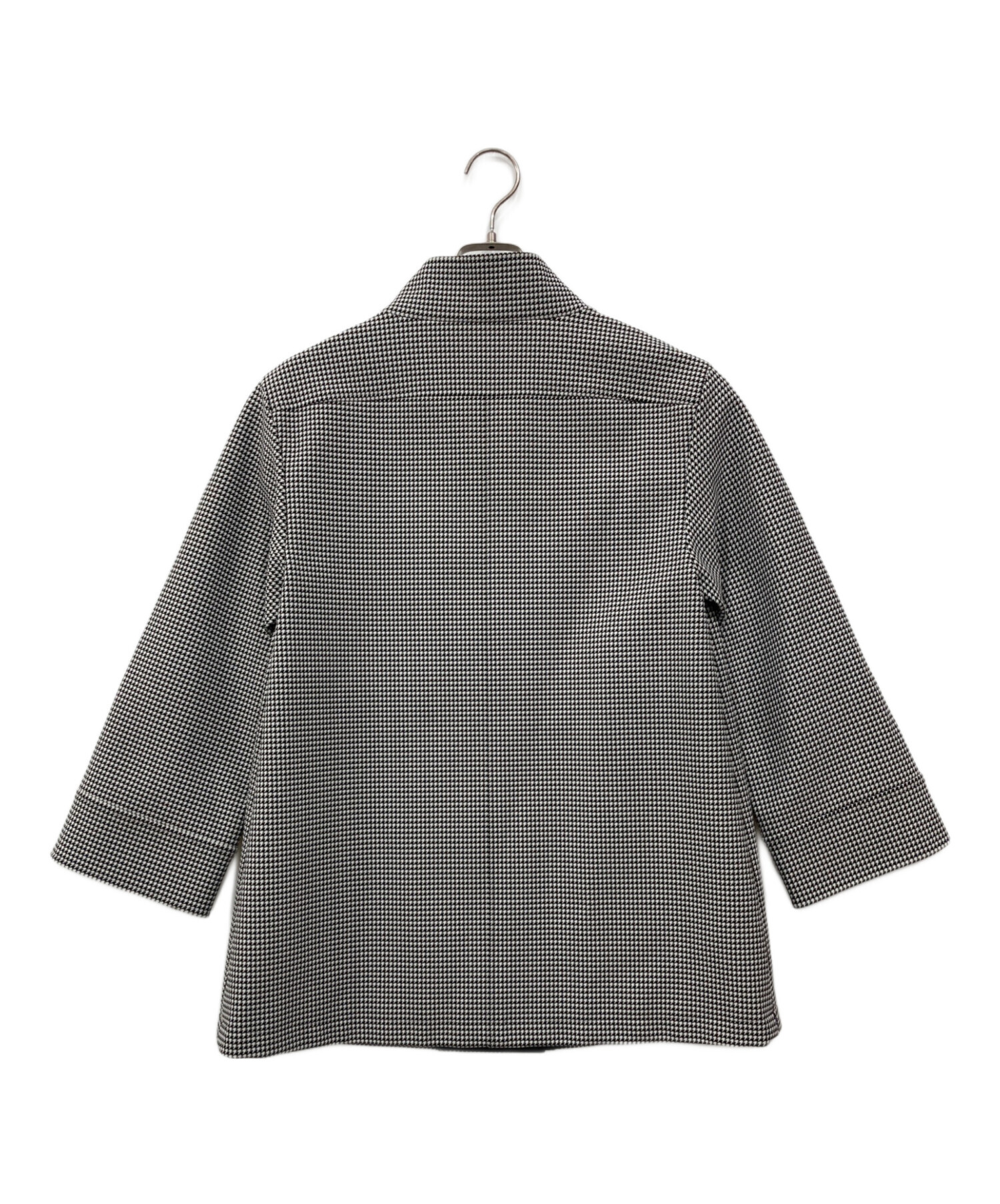 TAE ASHIDA タエアシダ ブラウス S 黒 【古着】【中古】【送料無料】 中古・古着通販】TAE ASHIDA (タエ アシダ) スタンドカラージャケット