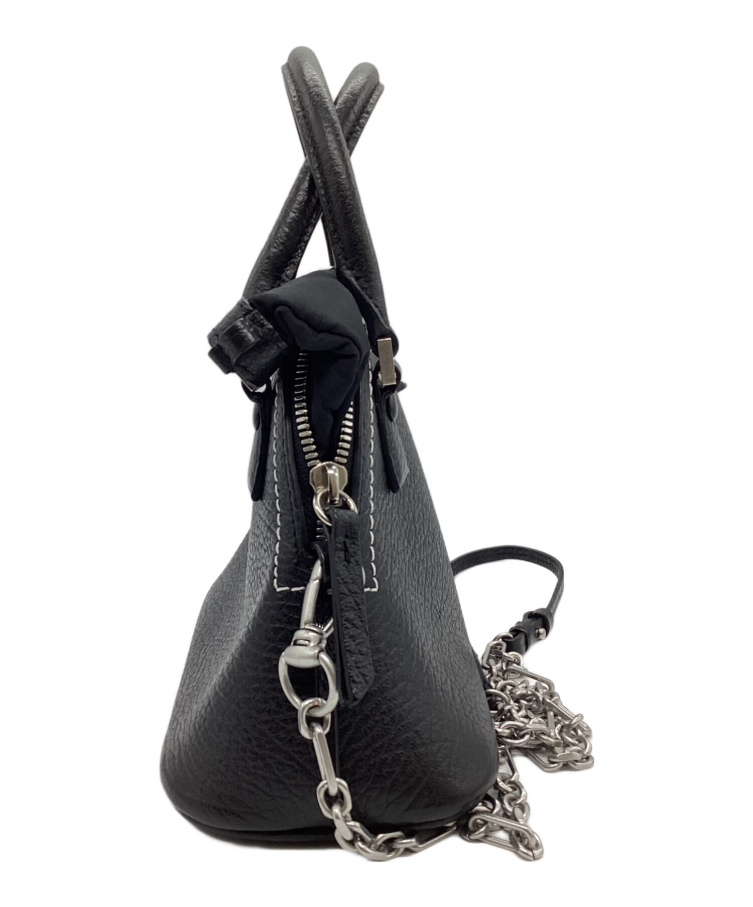 Maison Margiela メゾンマルジェラ ショルダーバッグ  黒 【古着】【中古】【送料無料】 中古・古着通販】Maison Margiela (メゾンマルジェラ) 5AC マイクロ