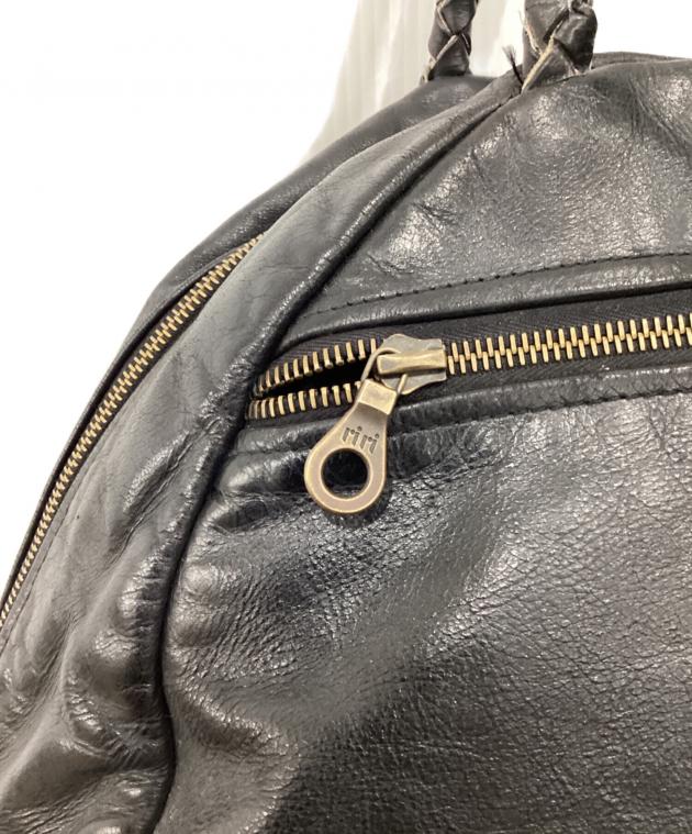 中古・古着通販】Jas-M.B. (ジャスエムビー) レザーボストンバッグ
