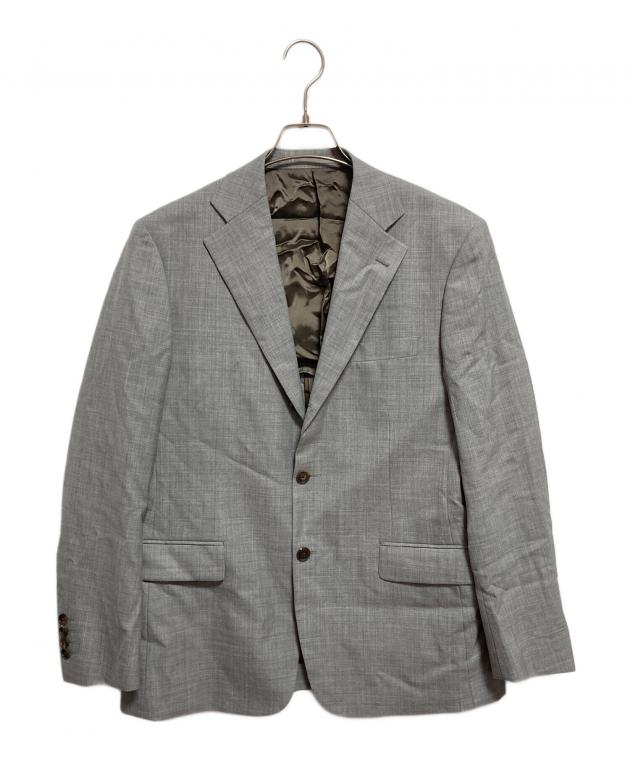 新品 タグ付き SCABAL◆イギリス製高級モヘア生地◆メンズスーツセットアップ 中古・古着通販】scabal (スキャバル) セットアップスーツ グレー