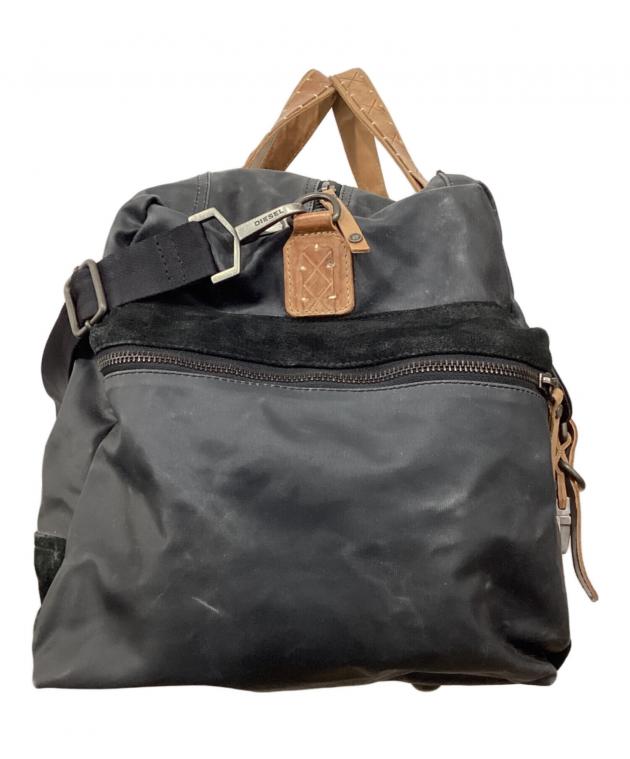 い*ぶ様 DIESEL ボストンバック 激レアUsed マイクロステッチ付き　値 中古・古着通販】DIESEL (ディーゼル) ボストンバッグ ブラック