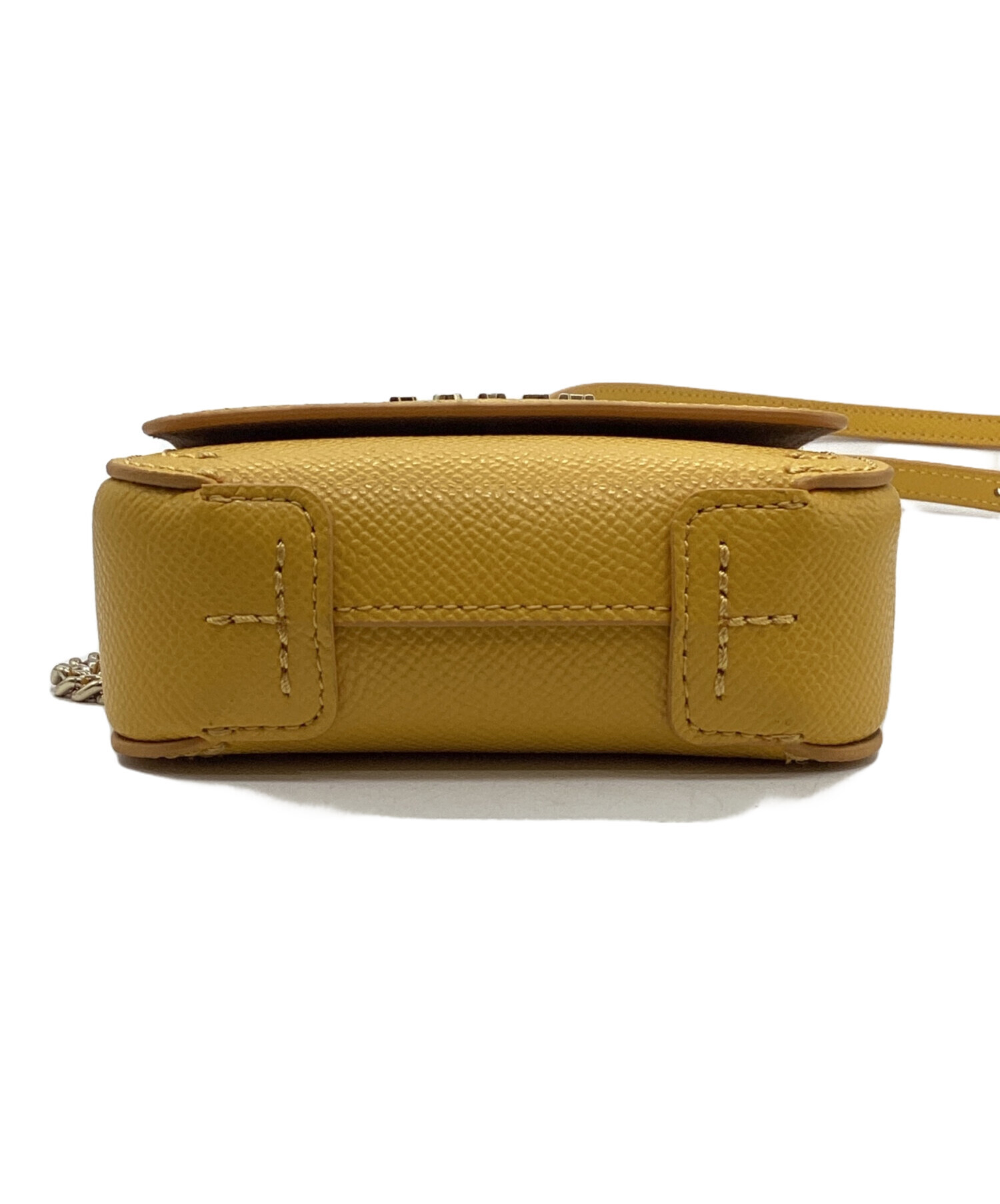 中古・古着通販】FURLA (フルラ) ショルダーバッグ イエロー｜ブランド
