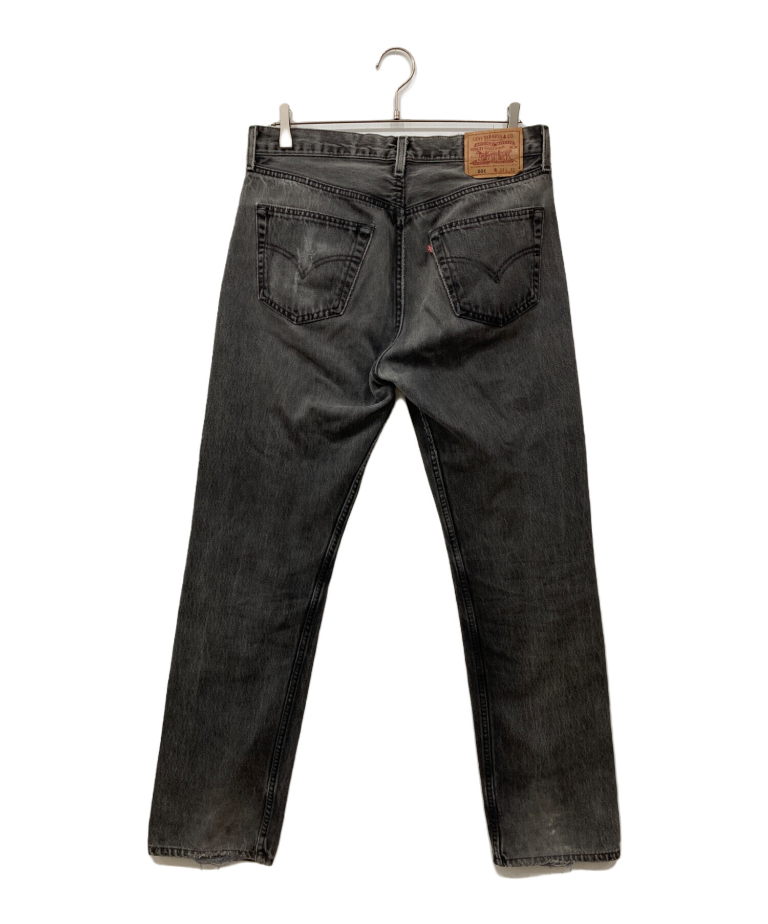 中古・古着通販】LEVI'S (リーバイス) 501デニムパンツ ブラック