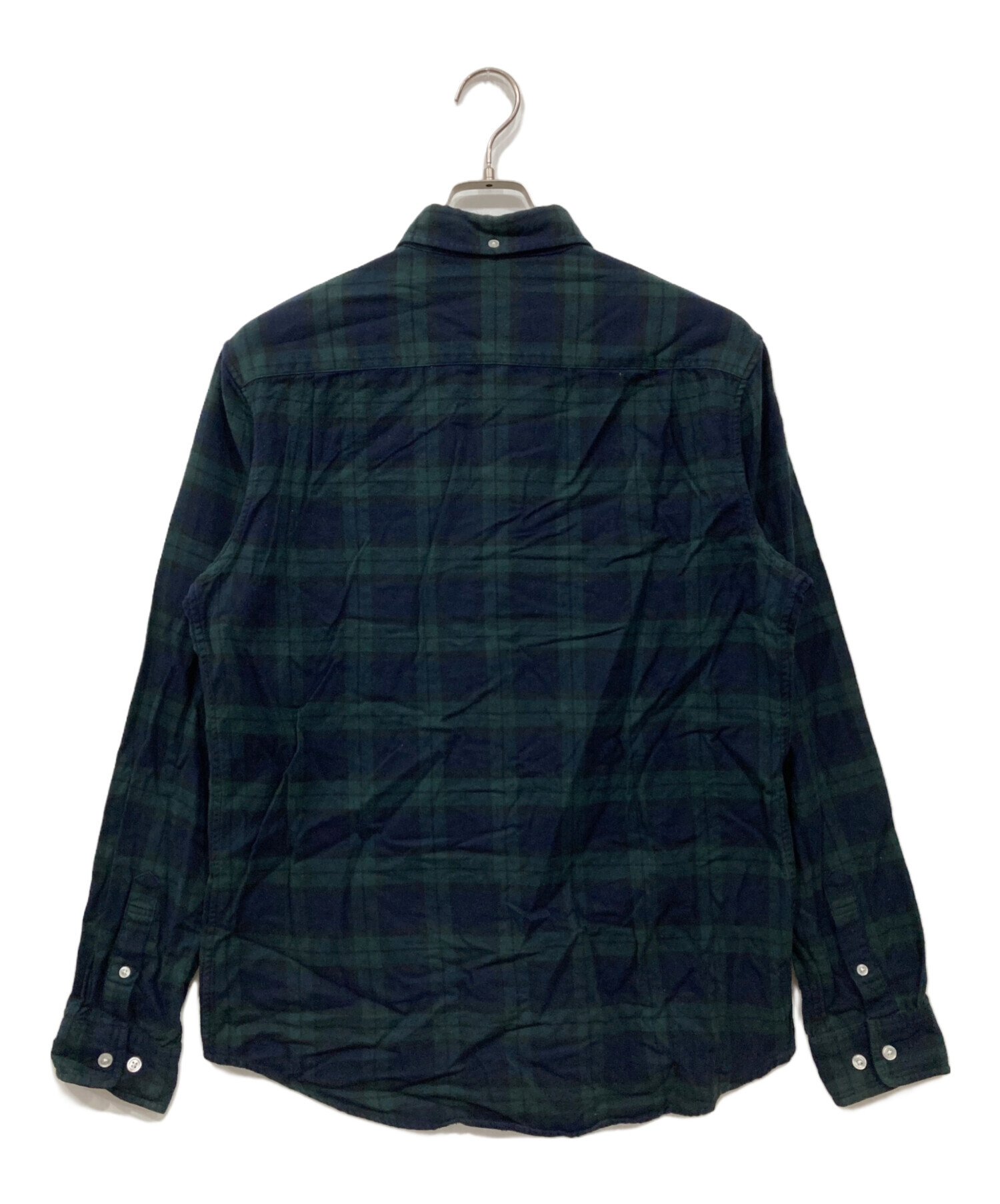 中古・古着通販】Supreme (シュプリーム) フランネルシャツ ネイビー