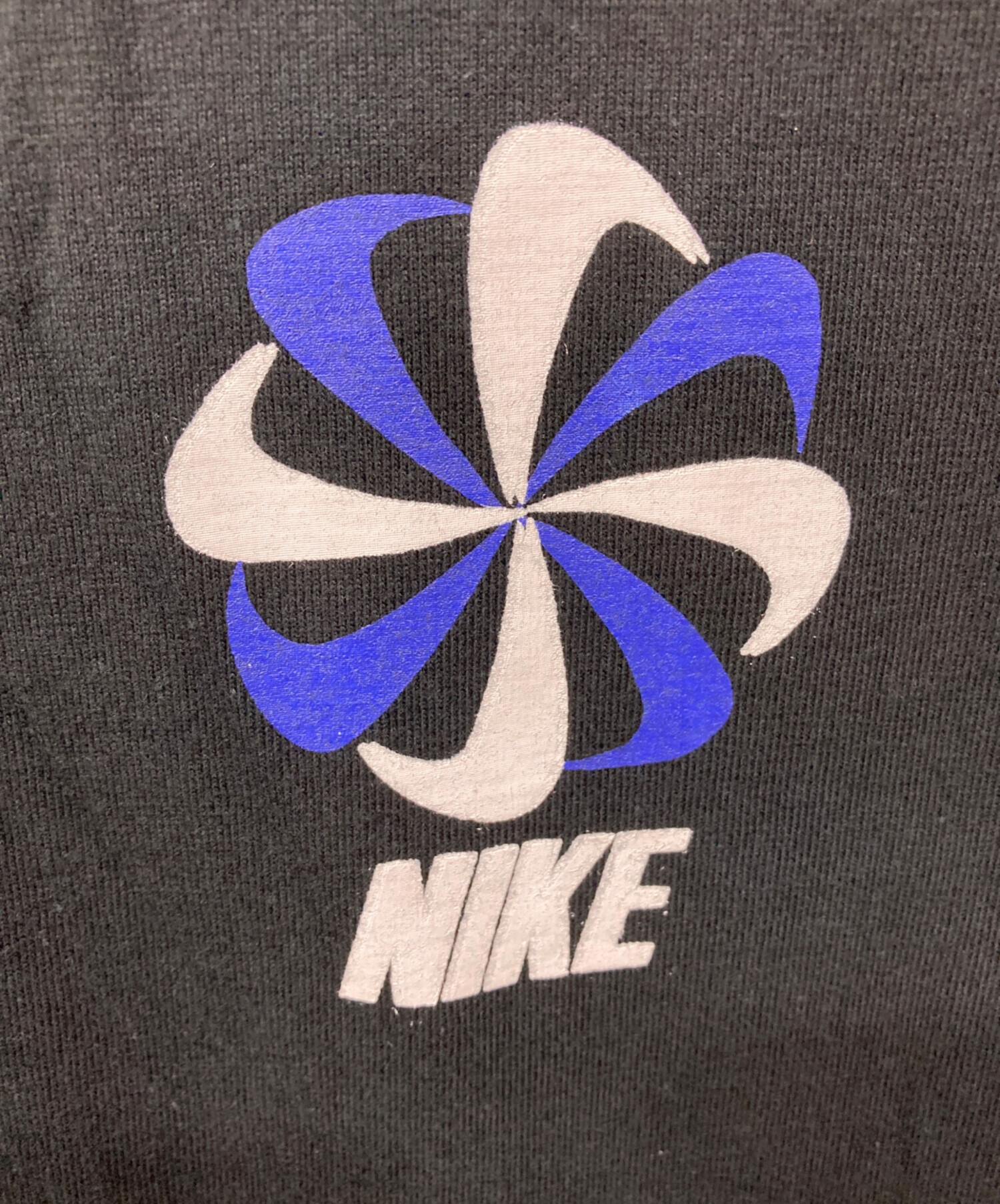 中古・古着通販】NIKE (ナイキ) 風車ロゴTシャツ ブラック サイズ:不明