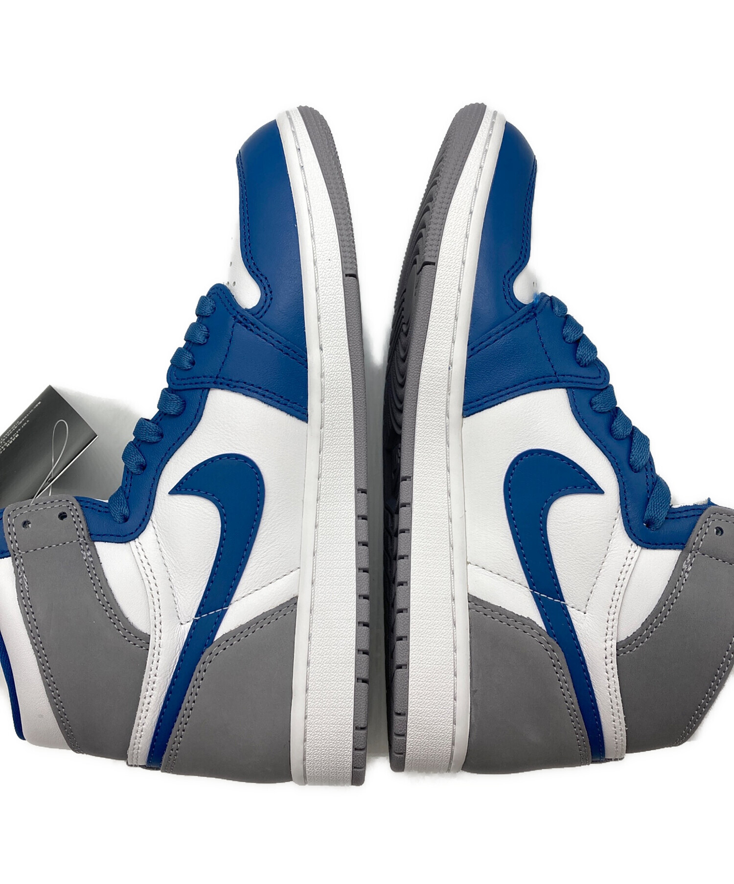 中古・古着通販】NIKE (ナイキ) ハイカットスニーカー ブルー×ホワイト