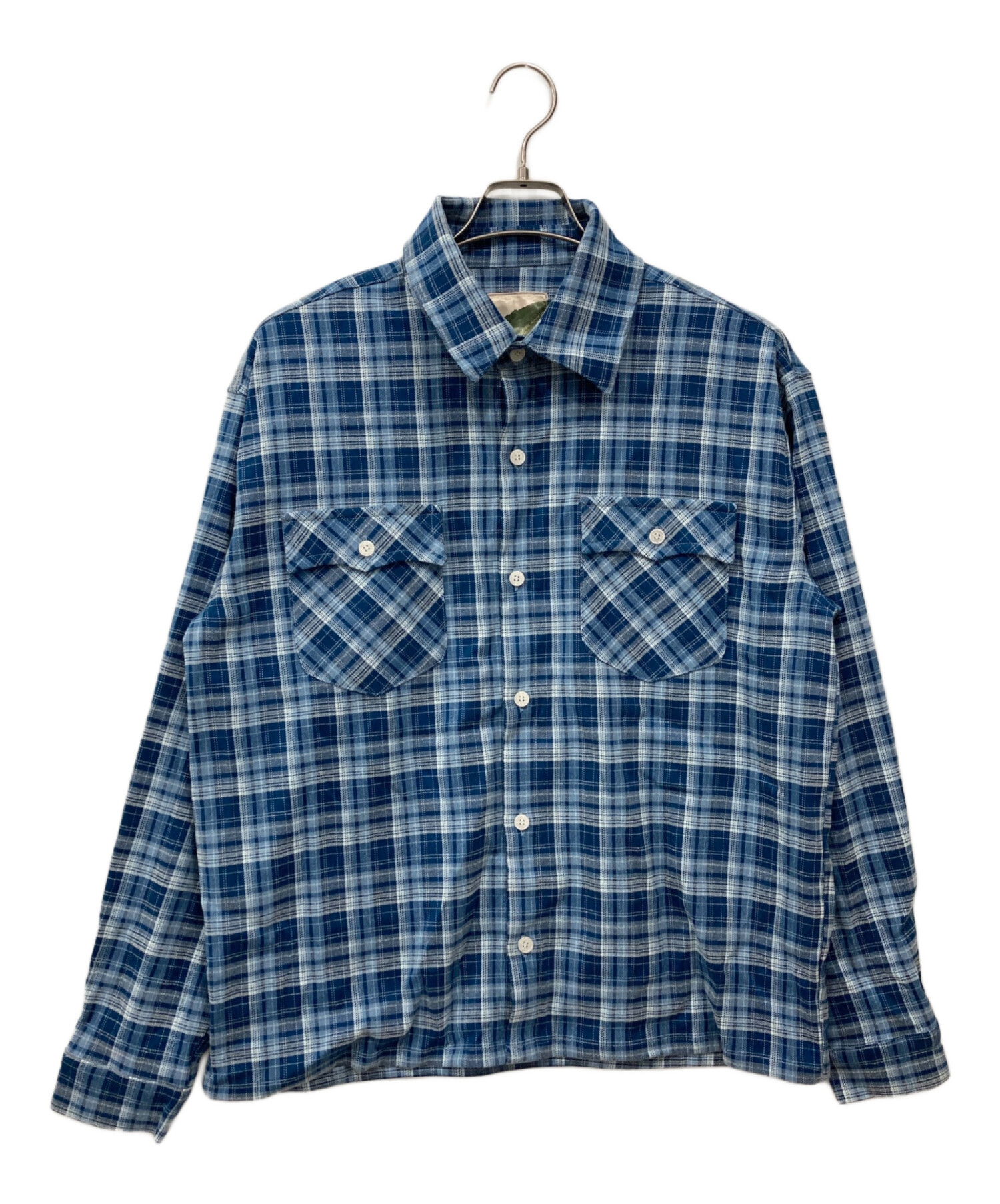 送料無料 ASSC Blue Flannel フランネルシャツ 中古・古着通販】BALLSY.BROTHERS (ボールジーブラザーズ) チェック