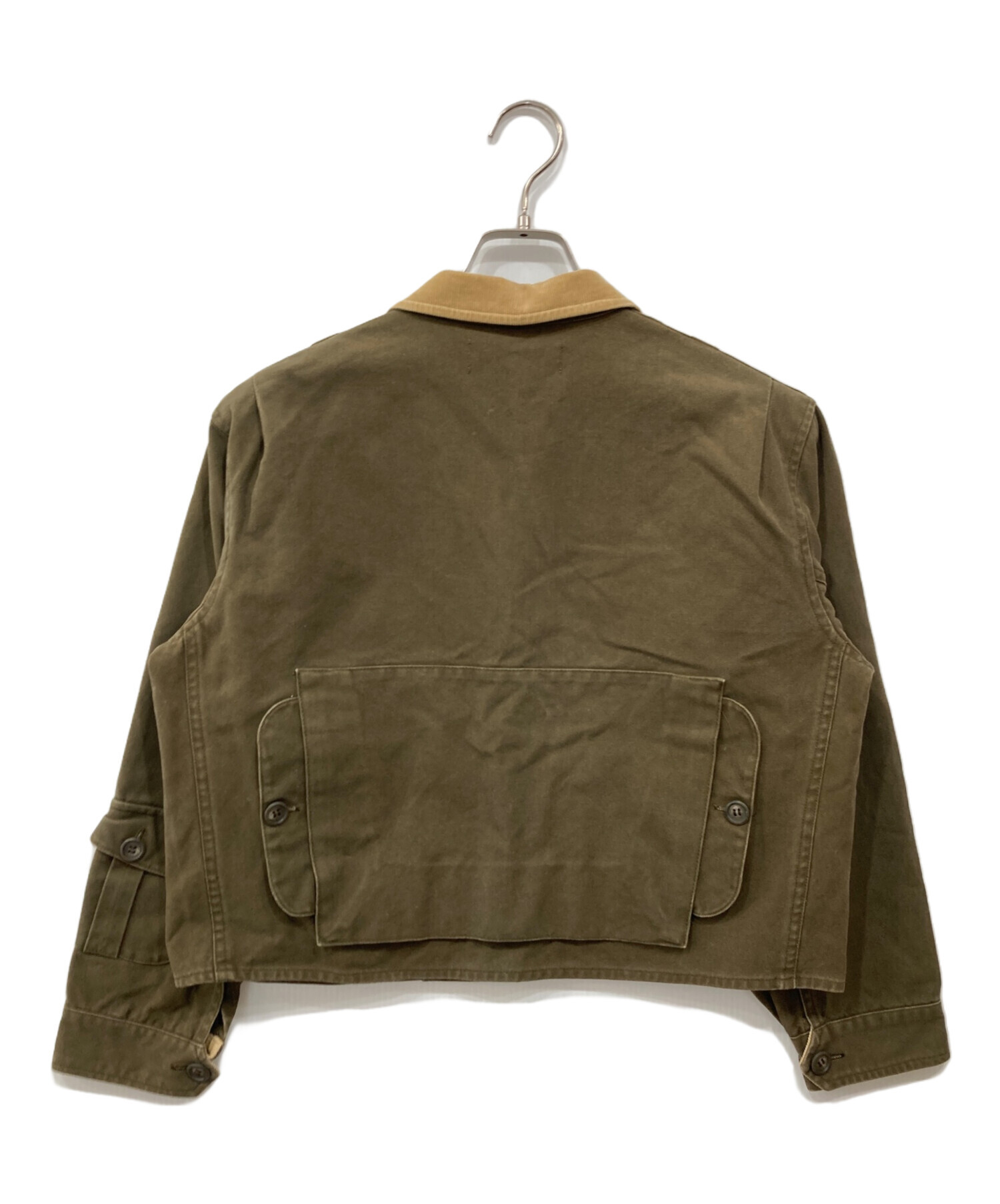 ★美品★ラルフローレン　麻ハンティングジャケット　size XL　オリーブ 中古・古着通販】RALPH LAUREN (ラルフローレン) ハンティング