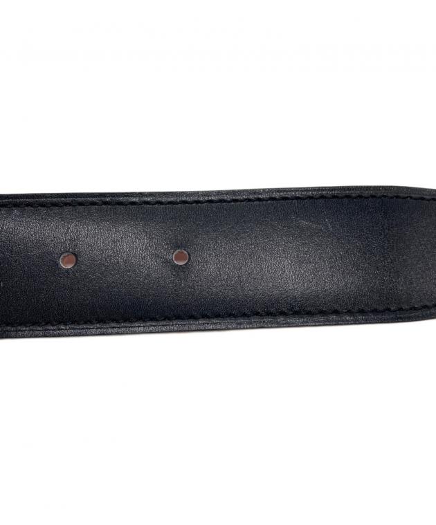 中古・古着通販】HERMES (エルメス) レザーベルト ブラック サイズ