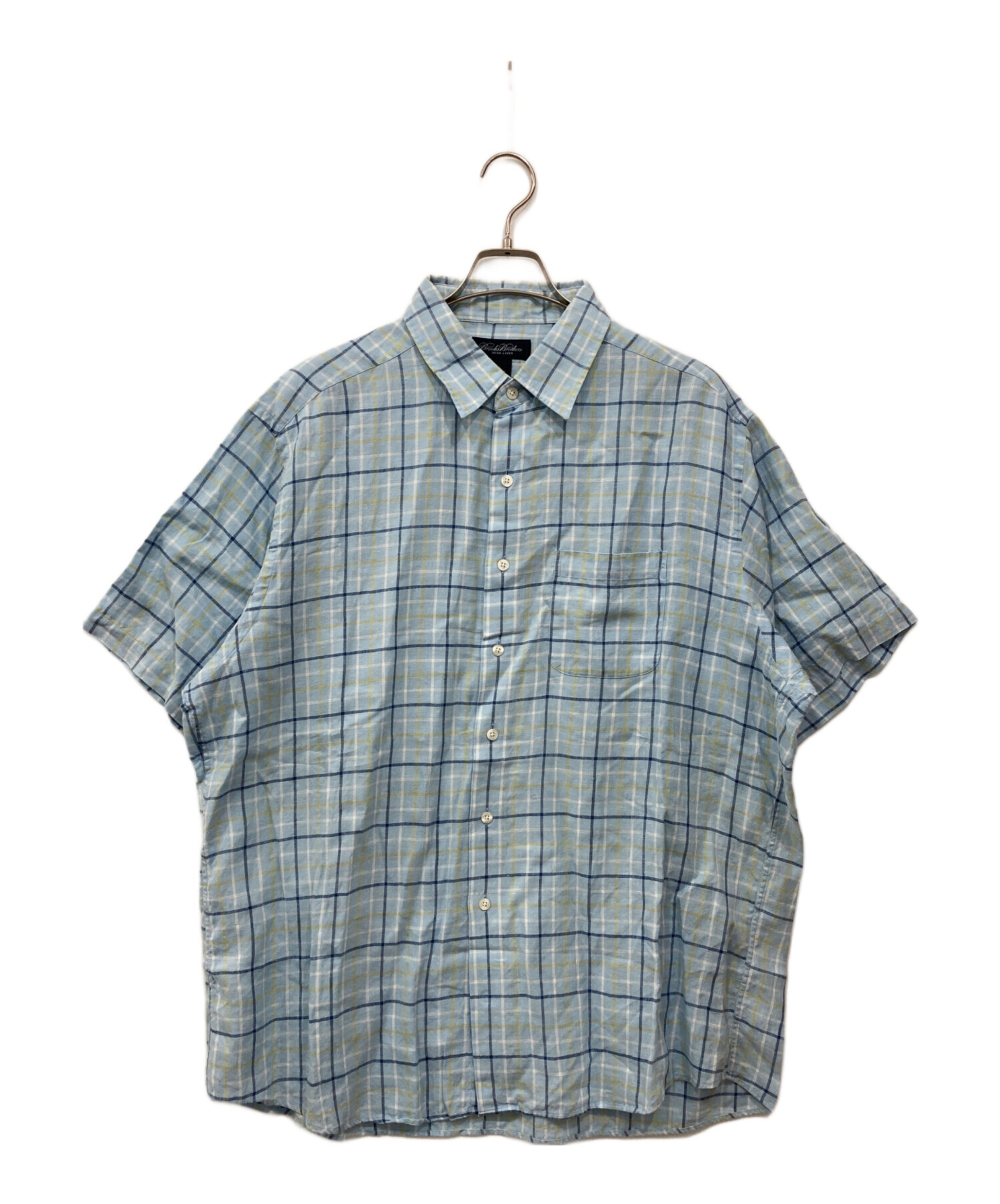 中古・古着通販】BROOKS BROTHERS (ブルックスブラザーズ) 半袖リネン 