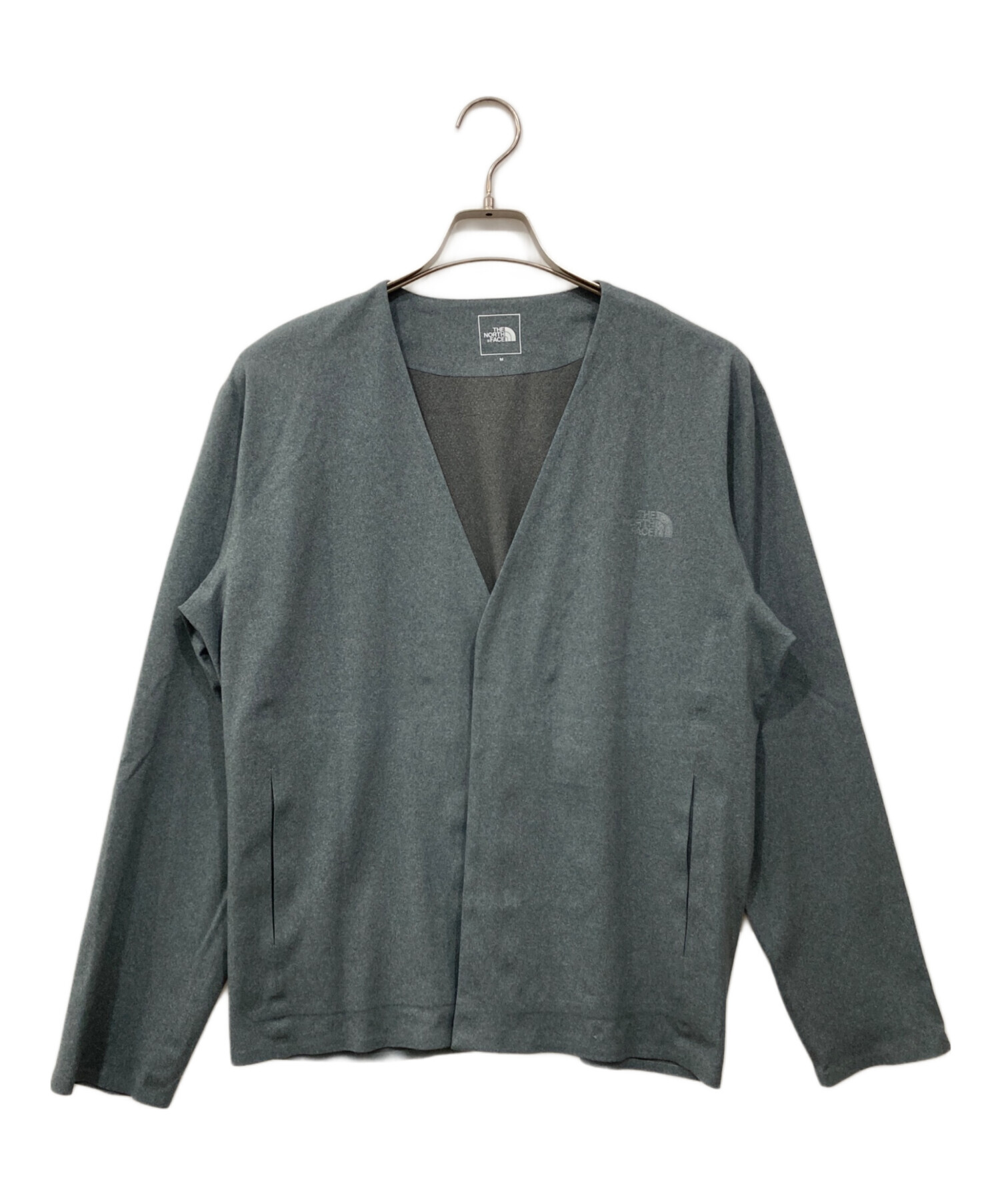 【アスリート】THE NORTH FACE カーディガン　グレー 中古・古着通販】THE NORTH FACE (ザ ノース フェイス) Tech Lounge