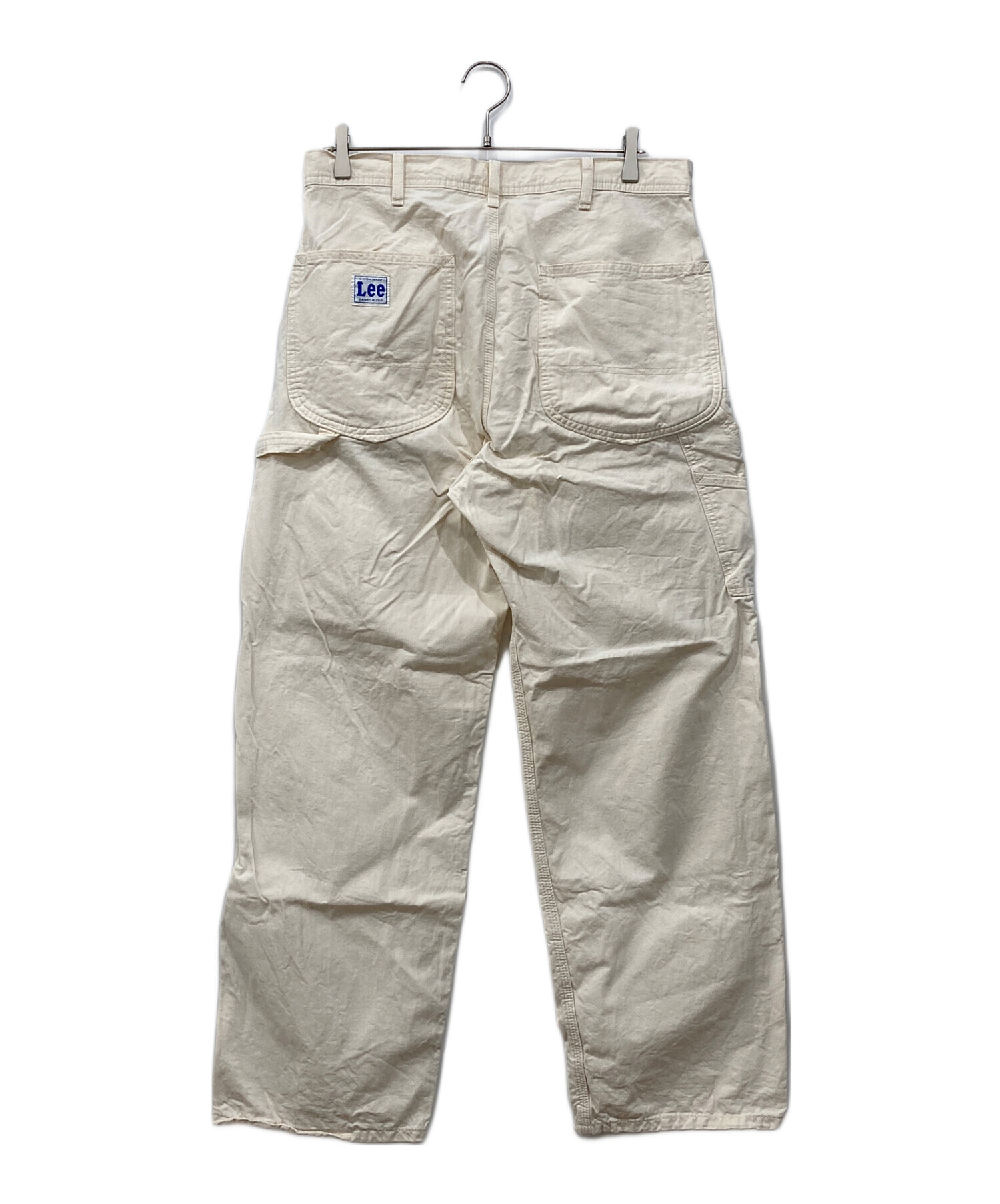 中古・古着通販】LEE (リー) ペインターパンツ ホワイト サイズ:L