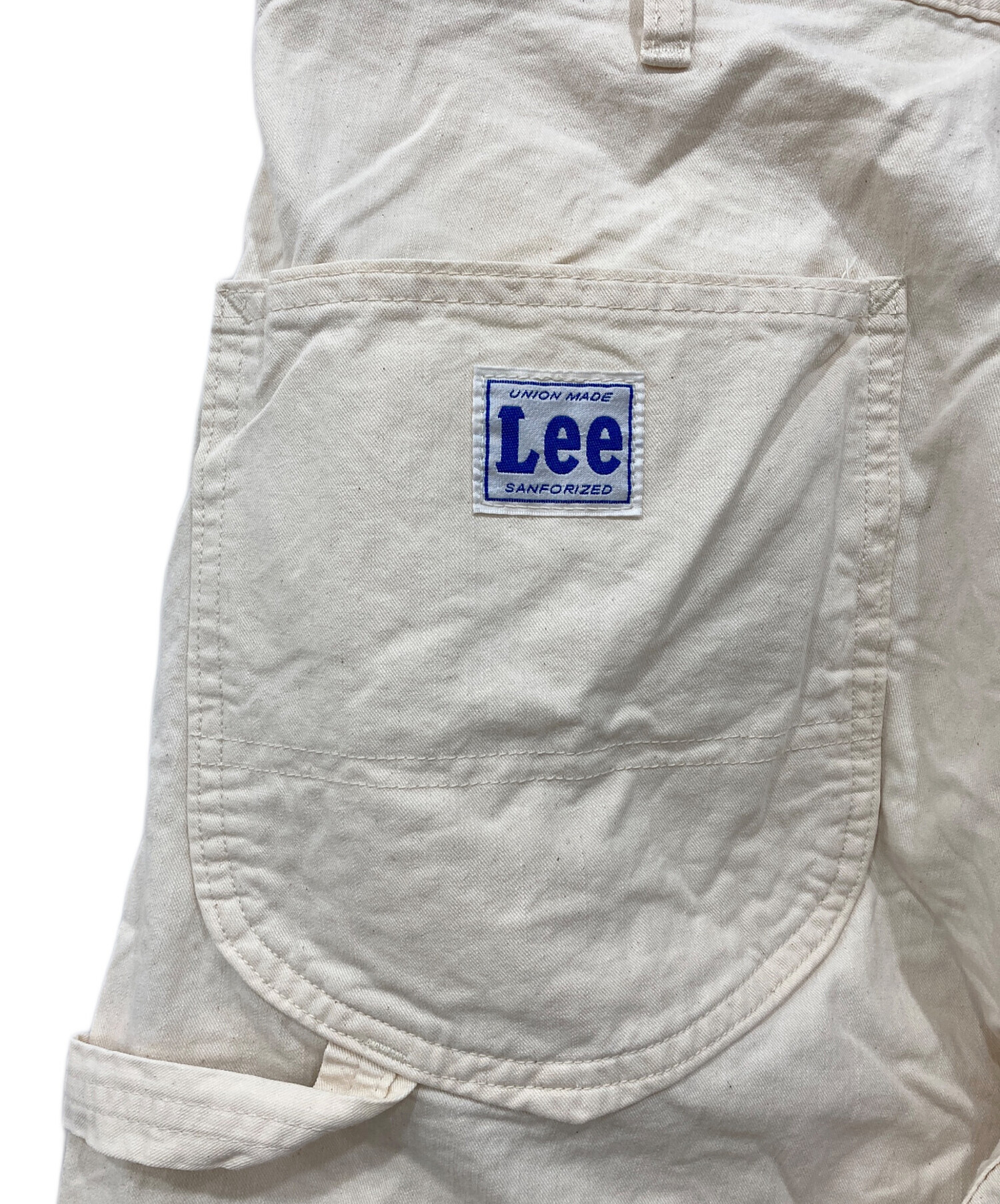 中古・古着通販】LEE (リー) ペインターパンツ ホワイト サイズ:L