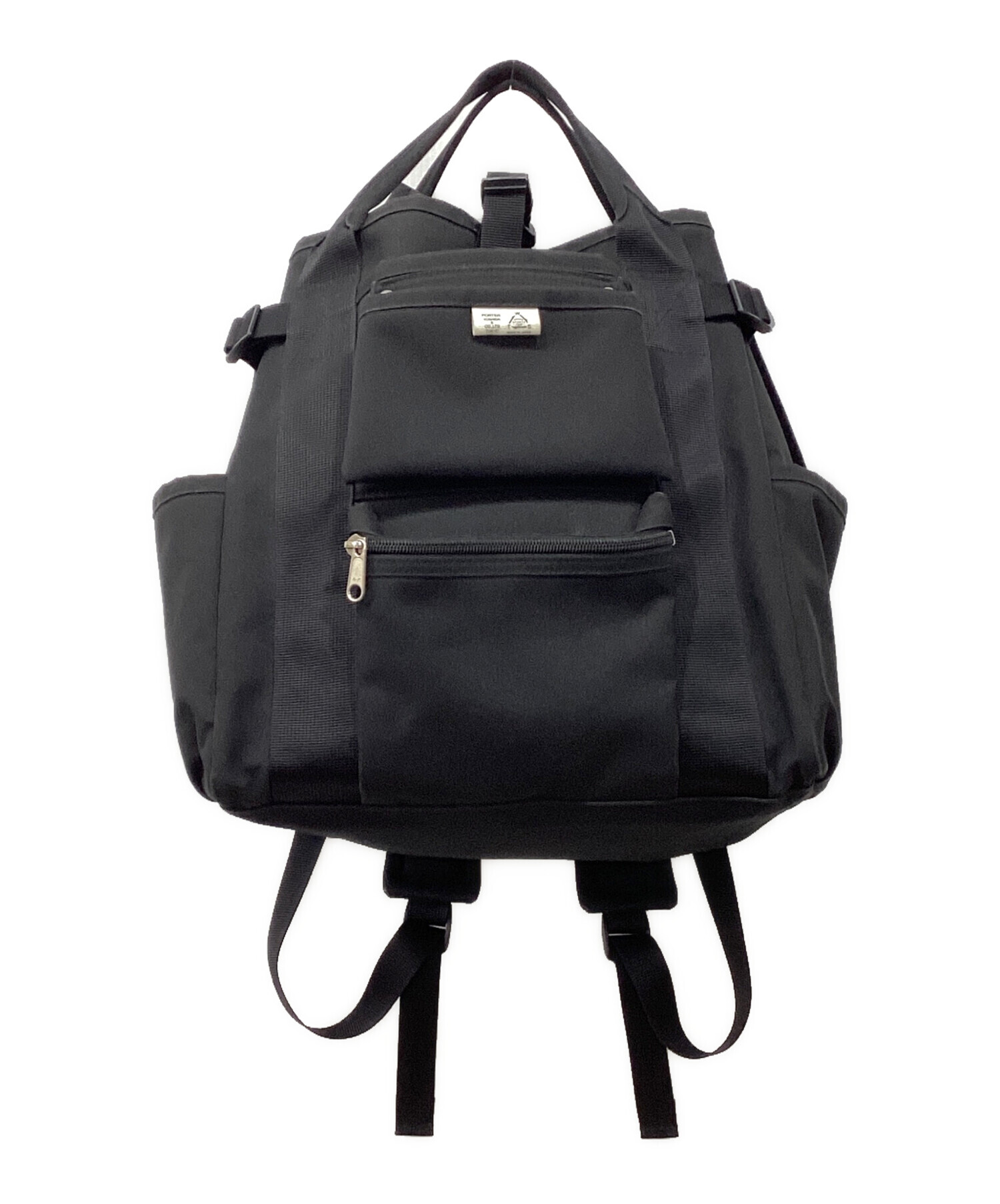 【廃盤：JAL×PORTER】2wayビジネスリュック ブラック YOSHIDA 中古・古着通販】PORTER (ポーター) B印YOSHIDA (ビージルシヨシダ