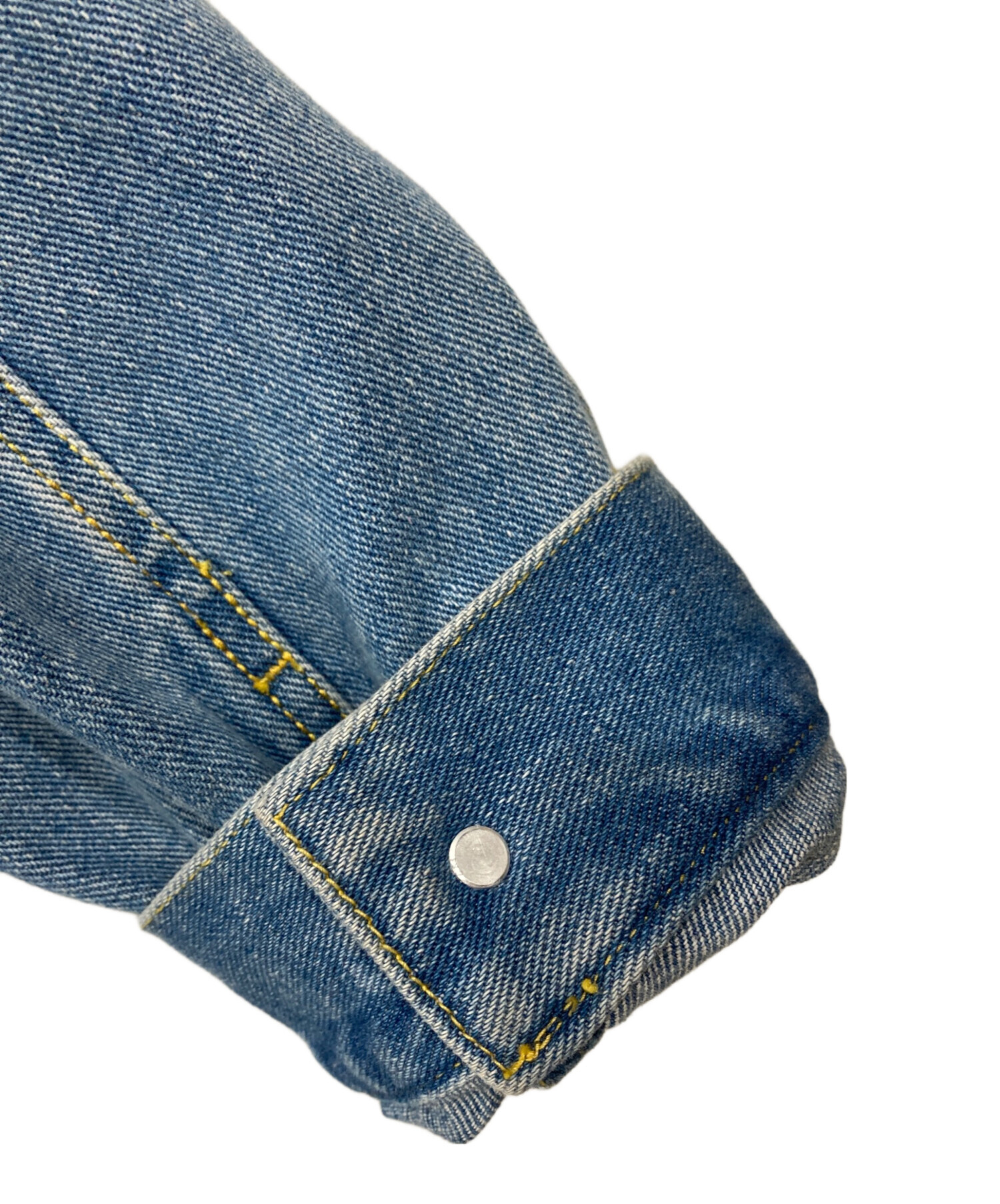中古・古着通販】LYFT (リフト) BACK EMBLEM DENIM JACKET インディゴ